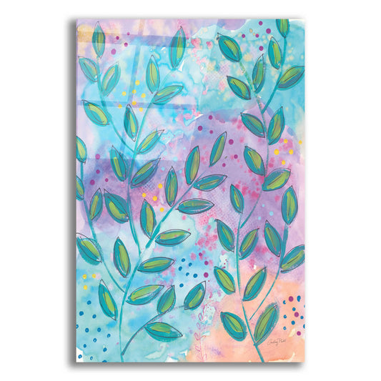 Epic Art 'Botanical Brights I by Courtney Prahl, Acrylic Glass Wall Art