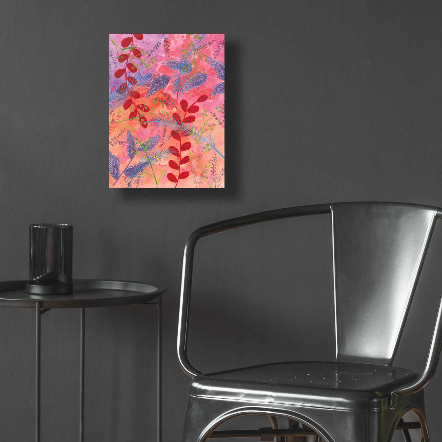 Epic Art 'Botanical Brights II by Courtney Prahl, Acrylic Glass Wall Art,12x16