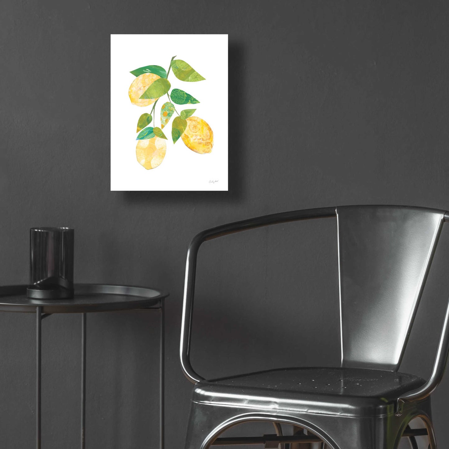 Epic Art 'Summer Lemons I by Courtney Prahl, Acrylic Glass Wall Art,12x16