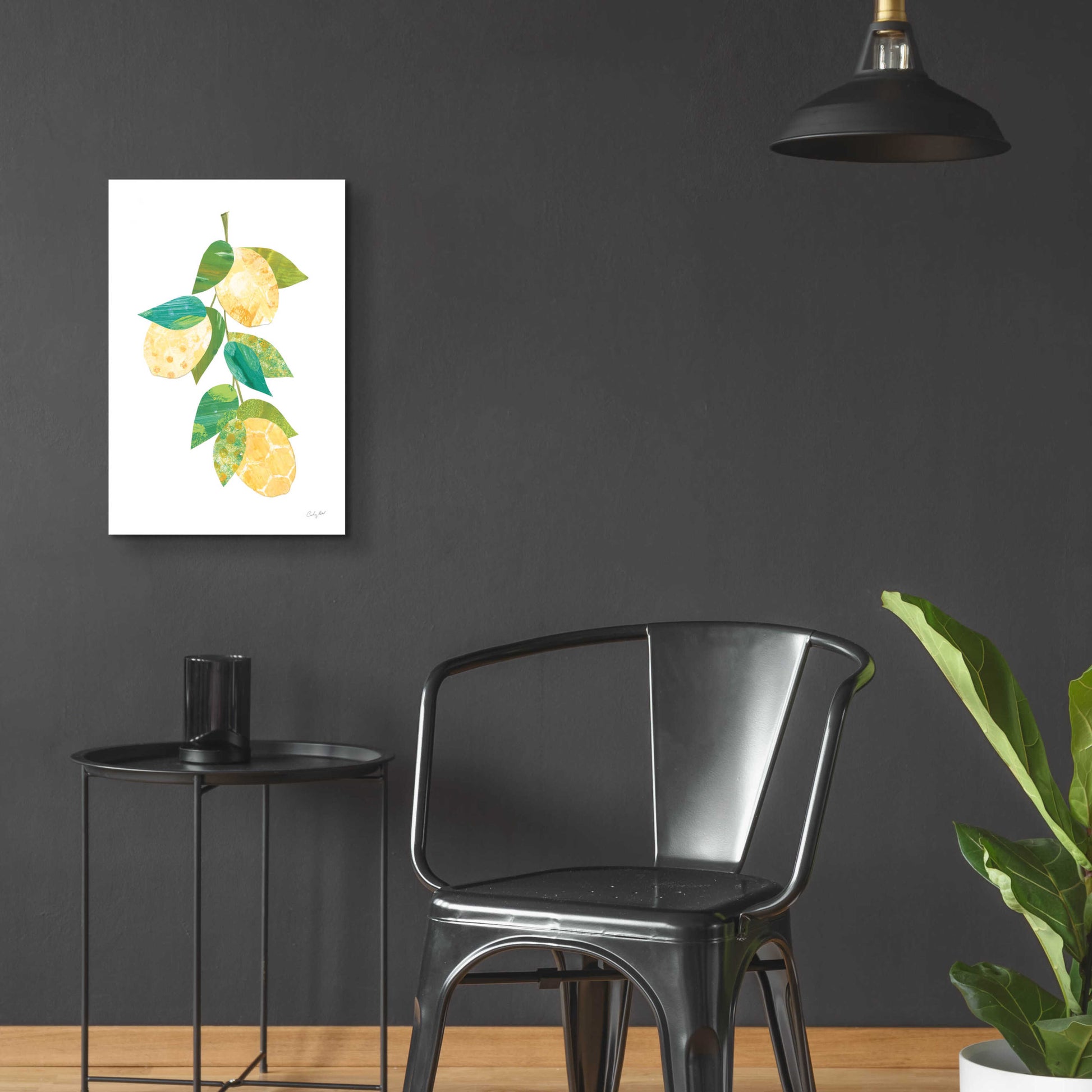 Epic Art 'Summer Lemons II by Courtney Prahl, Acrylic Glass Wall Art,16x24