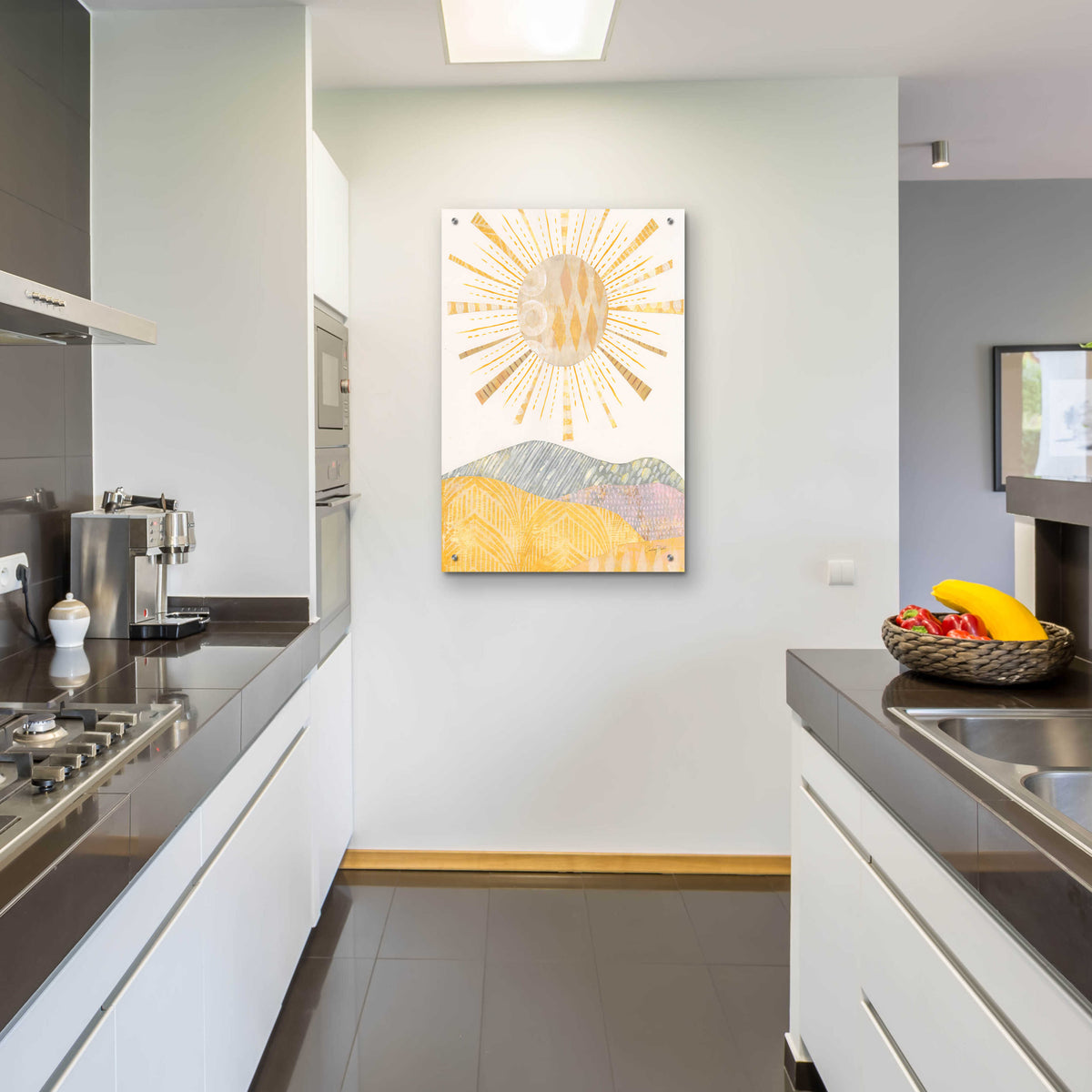 Epic Art 'Boho Sunshine II by Courtney Prahl, Acrylic Glass Wall Art,24x36