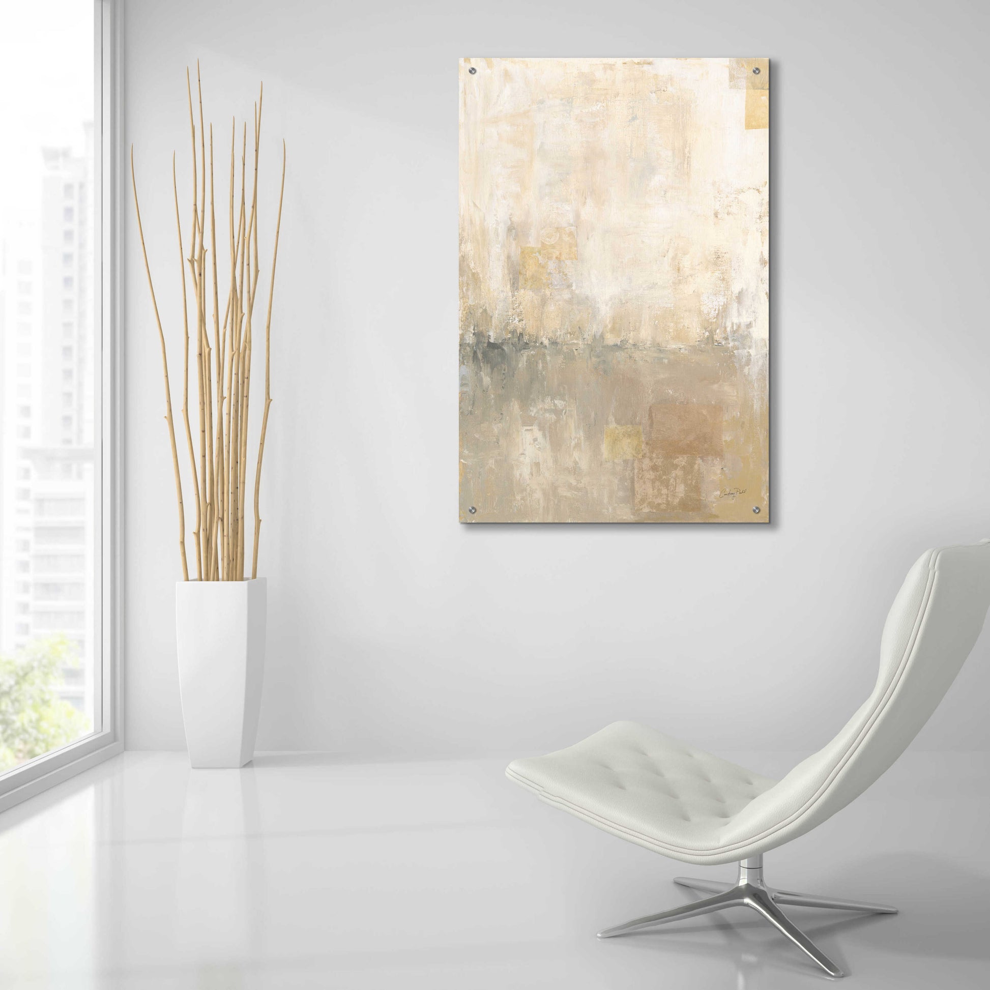 Epic Art 'Morning Light II by Courtney Prahl, Acrylic Glass Wall Art,24x36