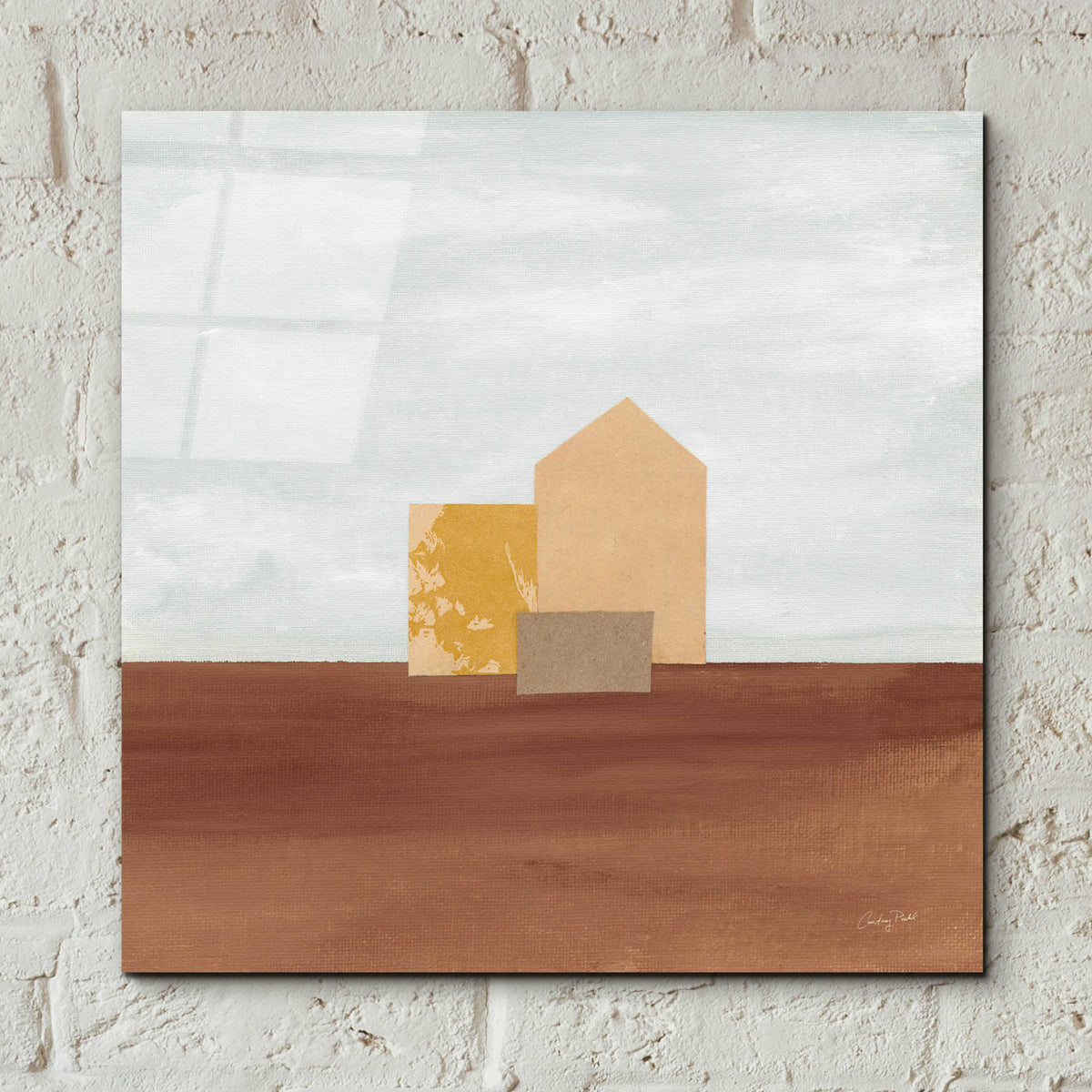 Epic Art 'Homeward II by Courtney Prahl, Acrylic Glass Wall Art,12x12