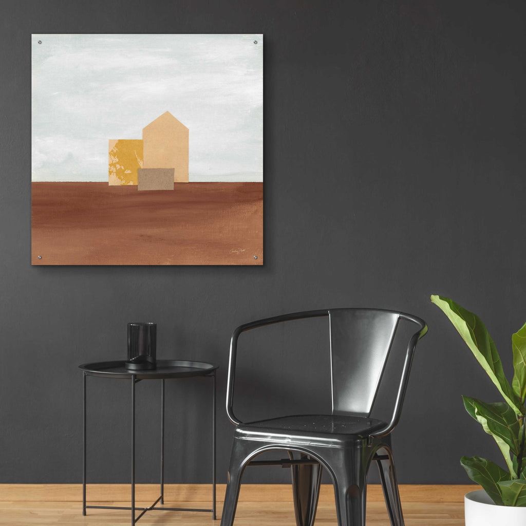 Epic Art 'Homeward II by Courtney Prahl, Acrylic Glass Wall Art,36x36