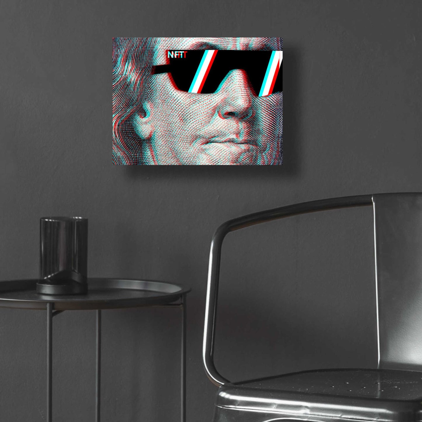 Epic Art 'NFT Degen' by Epic Portfolio, Acrylic Glass Wall Art,16x12