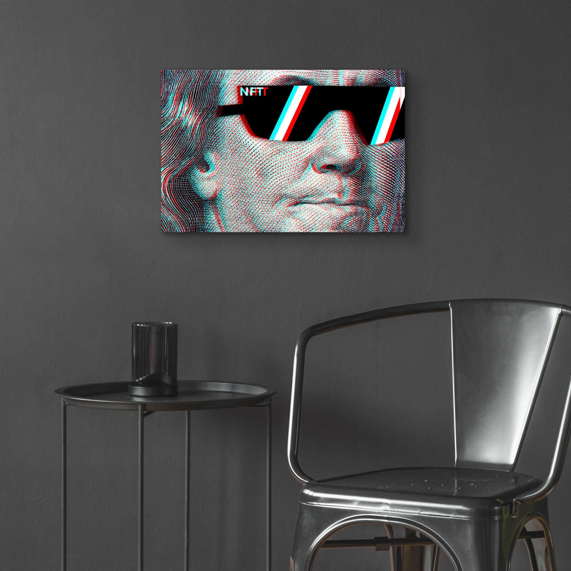 Epic Art 'NFT Degen' by Epic Portfolio, Acrylic Glass Wall Art,24x16