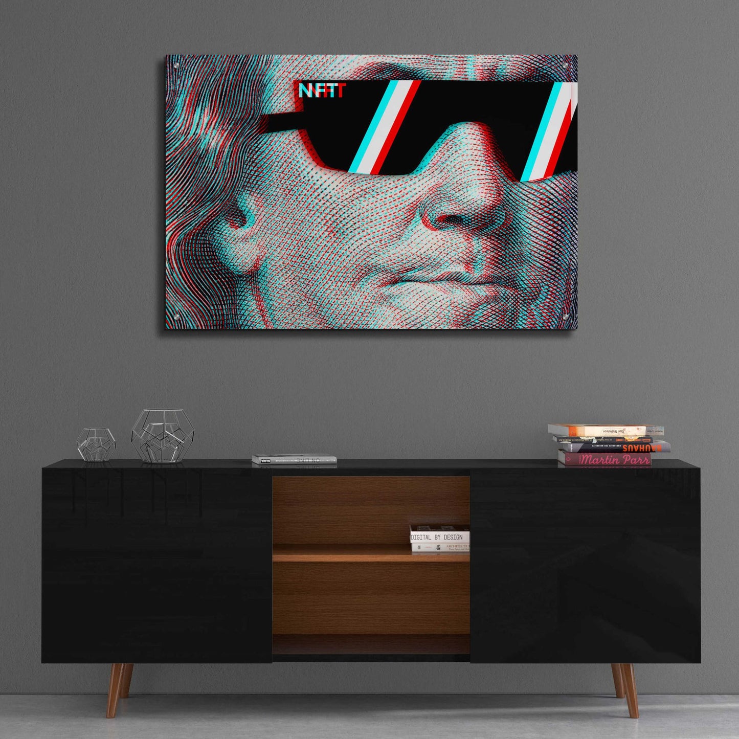 Epic Art 'NFT Degen' by Epic Portfolio, Acrylic Glass Wall Art,36x24