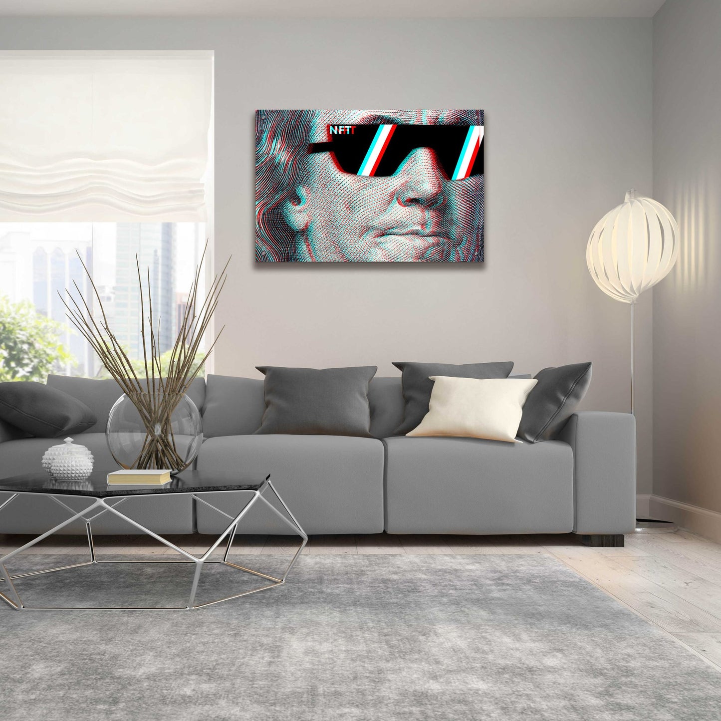 Epic Art 'NFT Degen' by Epic Portfolio, Acrylic Glass Wall Art,36x24