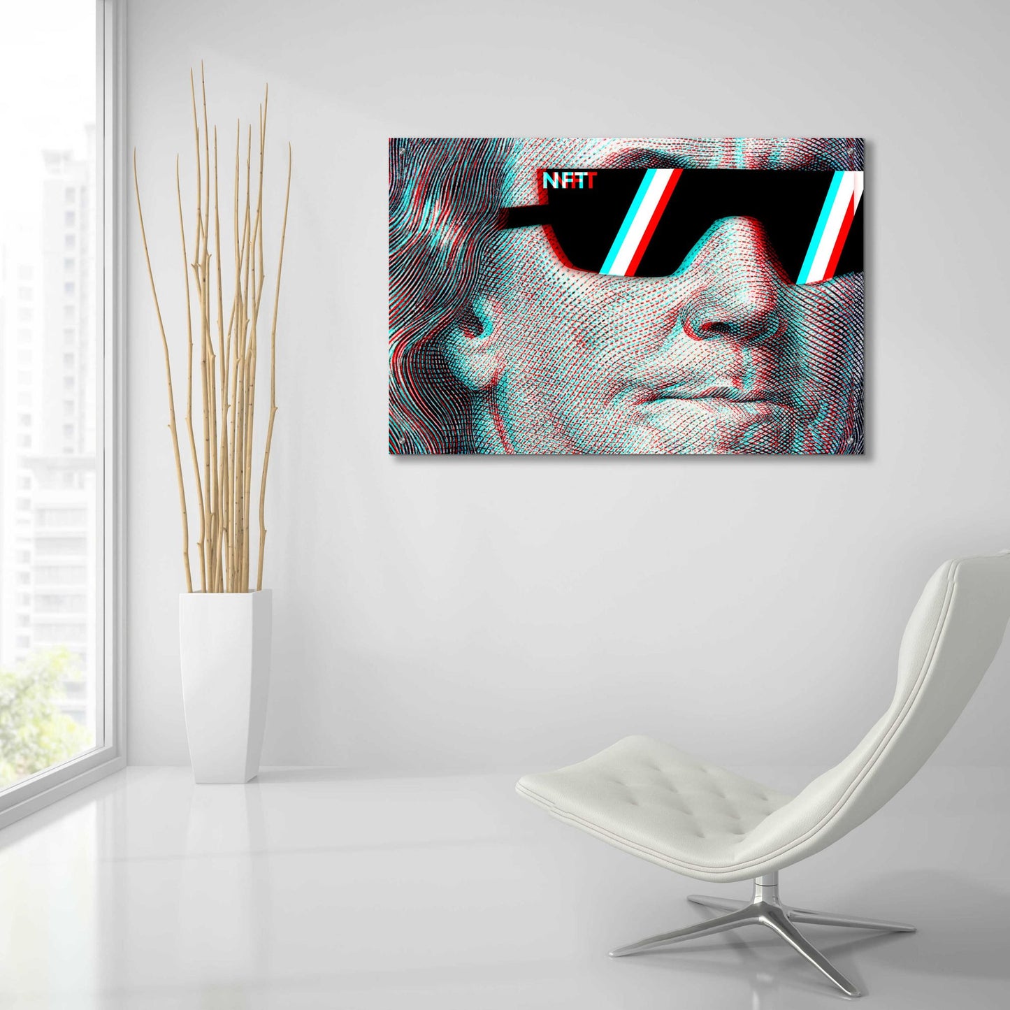 Epic Art 'NFT Degen' by Epic Portfolio, Acrylic Glass Wall Art,36x24