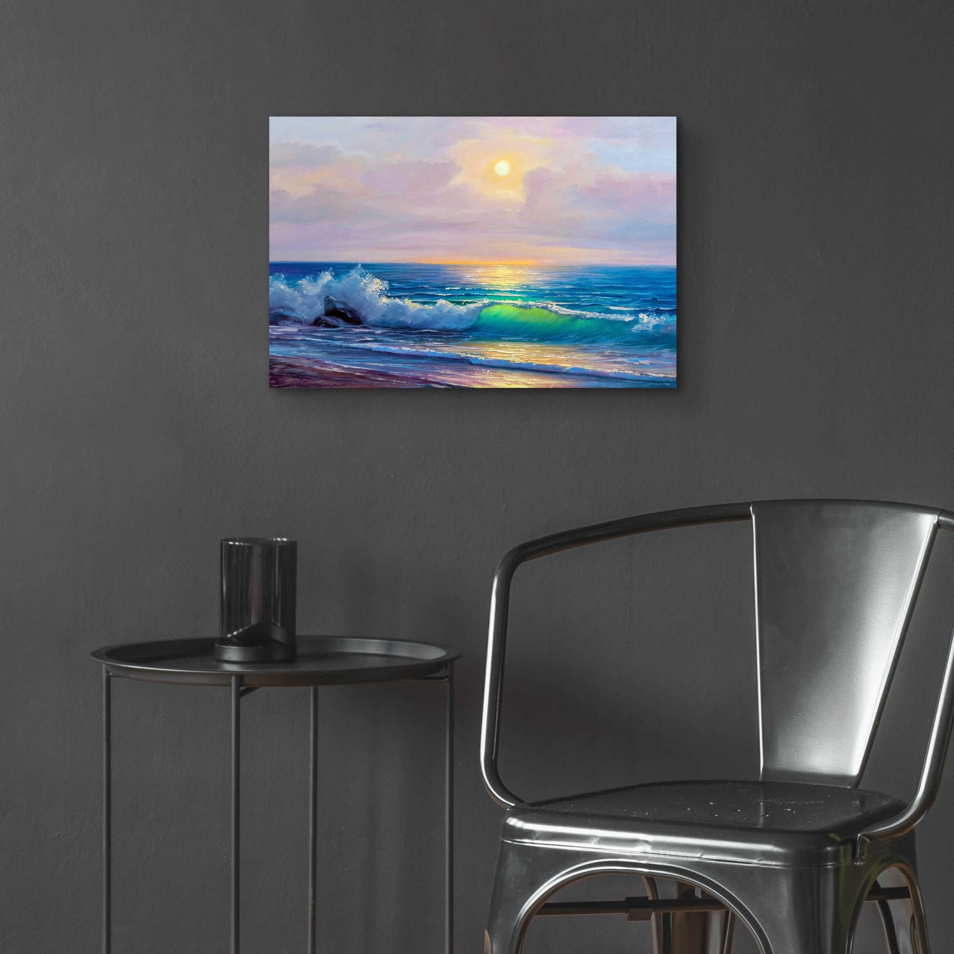 Epic Art 'Bali Sunset' by Epic Portfolio, Acrylic Glass Wall Art,24x16