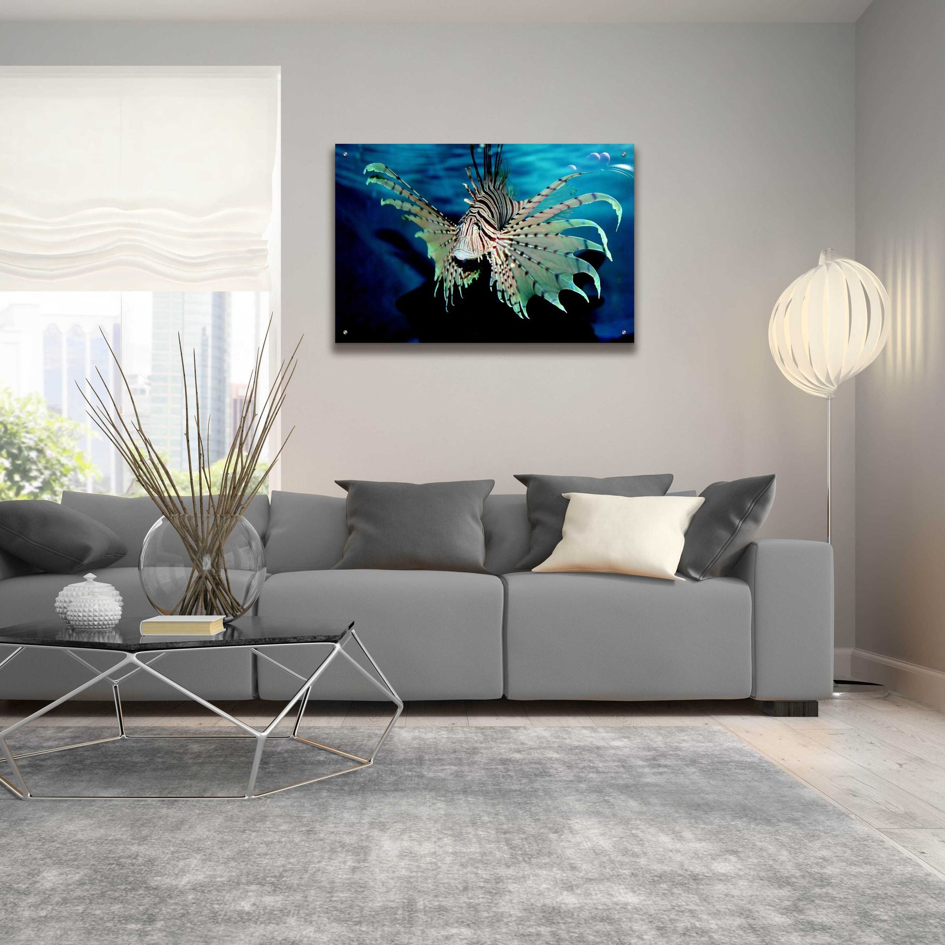 Epic Art 'BOO' by Epic Portfolio, Acrylic Glass Wall Art,36x24