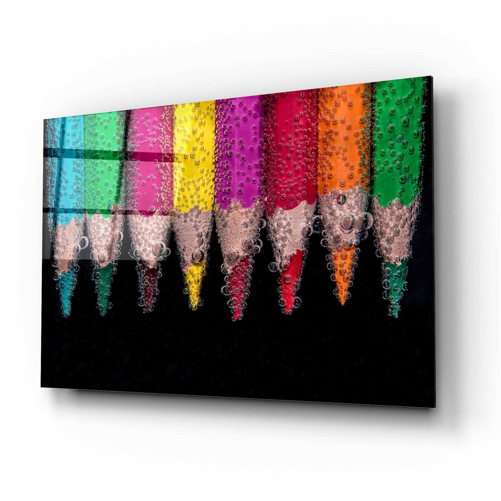 Epic Art 'Bubbly' by Epic Portfolio, Acrylic Glass Wall Art,16x12