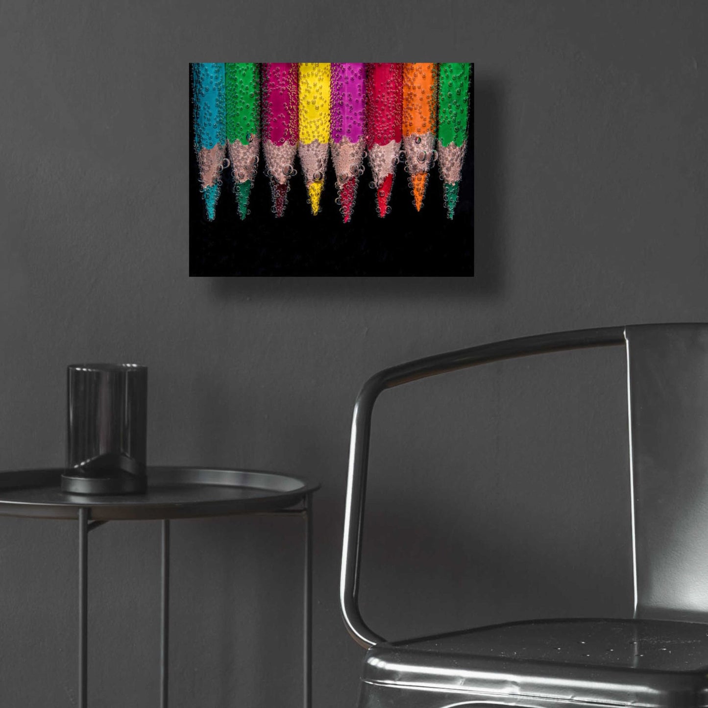 Epic Art 'Bubbly' by Epic Portfolio, Acrylic Glass Wall Art,16x12