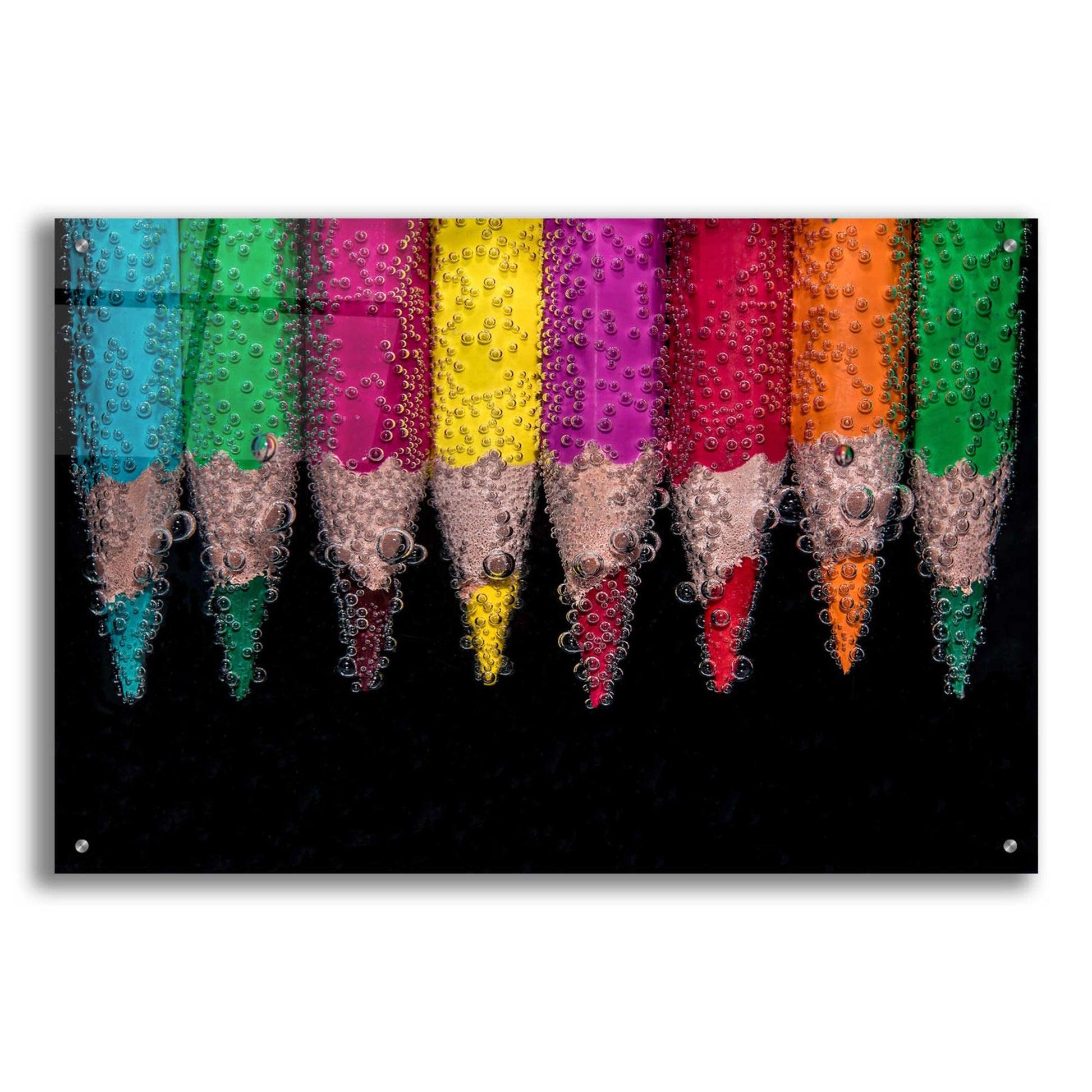 Epic Art 'Bubbly' by Epic Portfolio, Acrylic Glass Wall Art,36x24