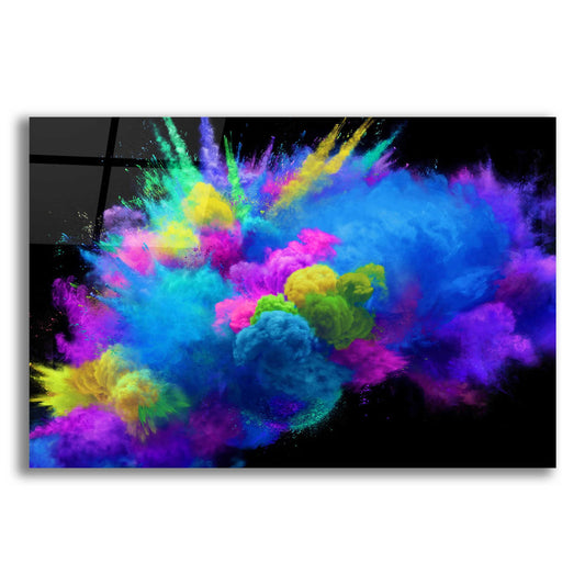 Epic Art 'Colorful Avalanche' by Epic Portfolio, Acrylic Glass Wall Art