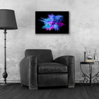Epic Art 'Colorful Big Bang' by Epic Portfolio, Acrylic Glass Wall Art,24x16
