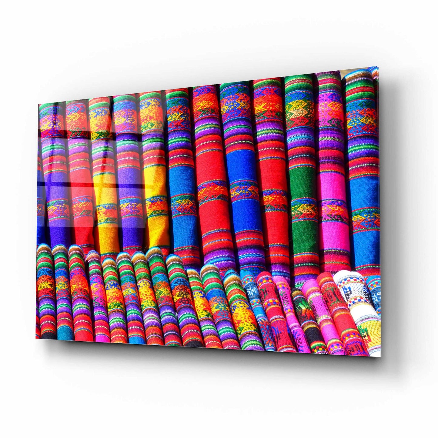 Epic Art 'Colors of the world' by Epic Portfolio, Acrylic Glass Wall Art,16x12