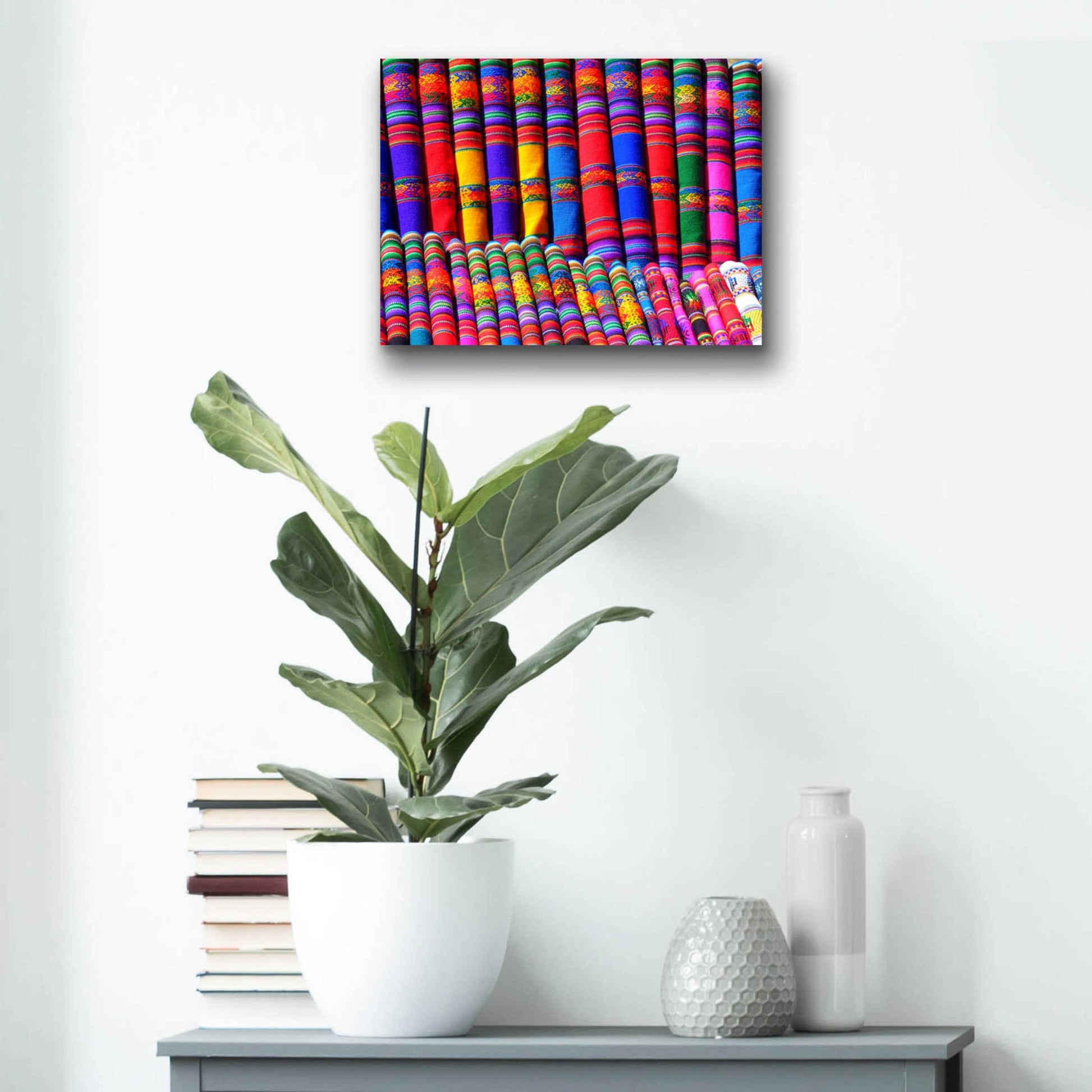 Epic Art 'Colors of the world' by Epic Portfolio, Acrylic Glass Wall Art,16x12