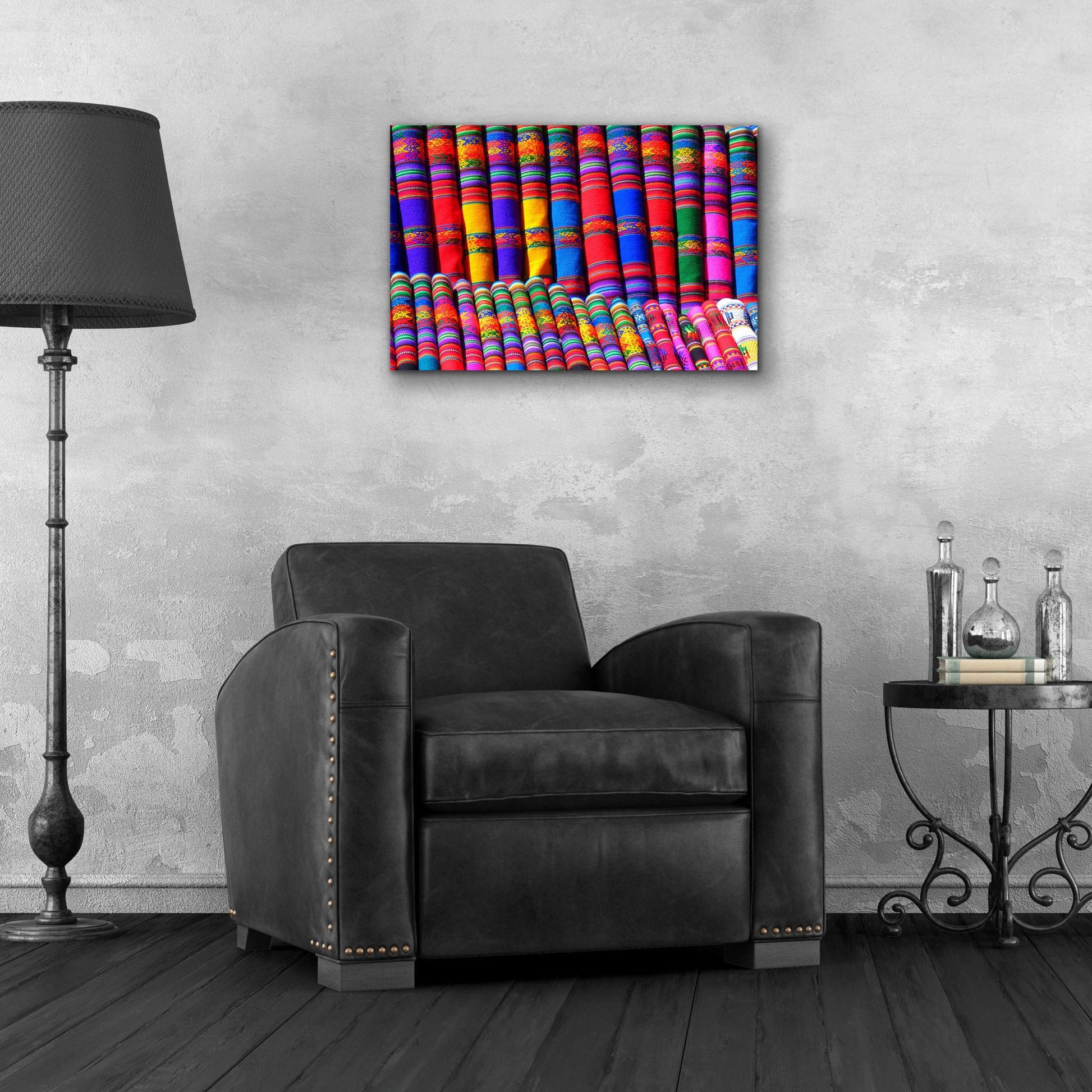 Epic Art 'Colors of the world' by Epic Portfolio, Acrylic Glass Wall Art,24x16