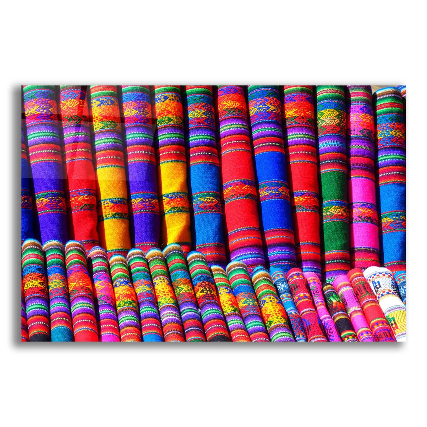 Epic Art 'Colors of the world' by Epic Portfolio, Acrylic Glass Wall Art,24x16