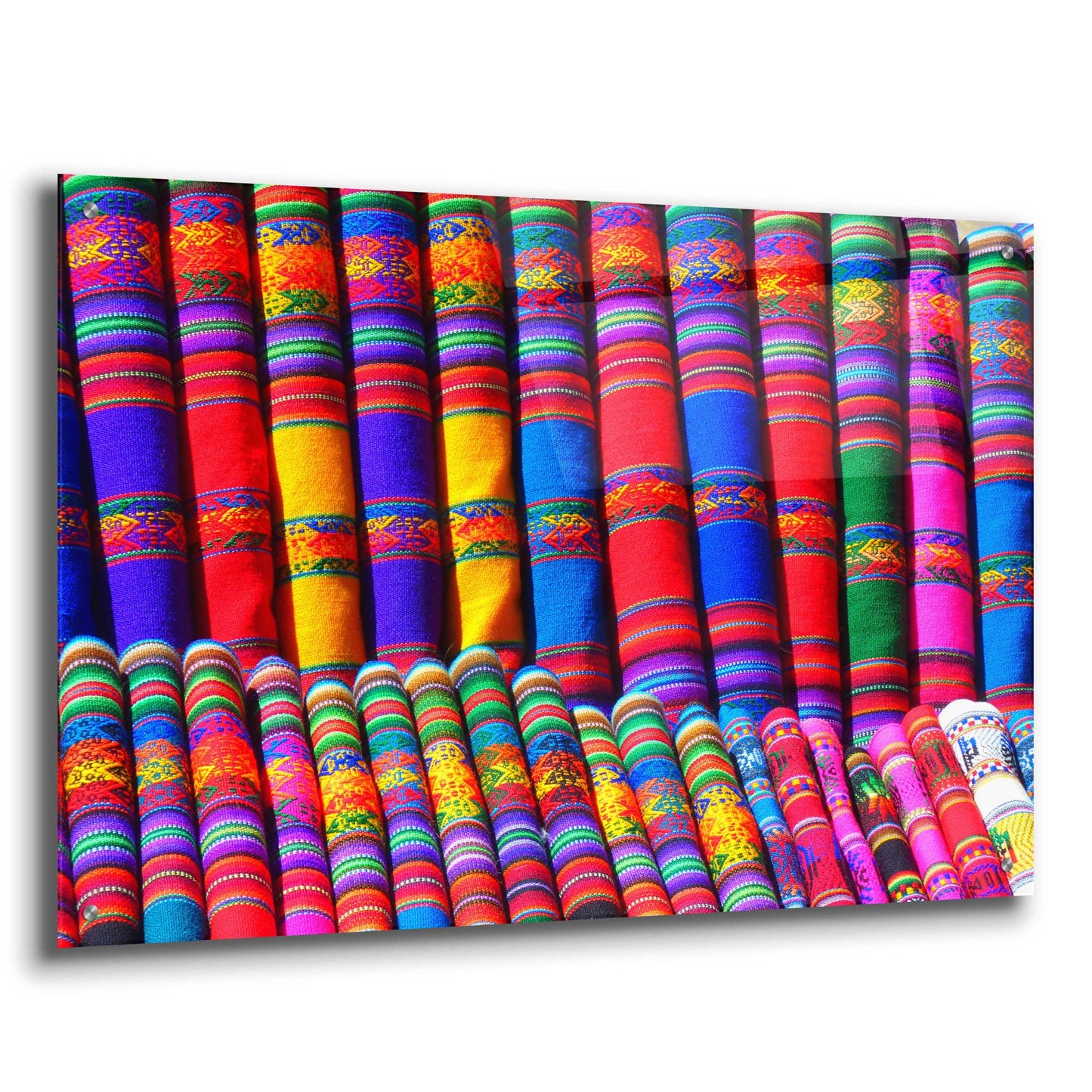 Epic Art 'Colors of the world' by Epic Portfolio, Acrylic Glass Wall Art,36x24