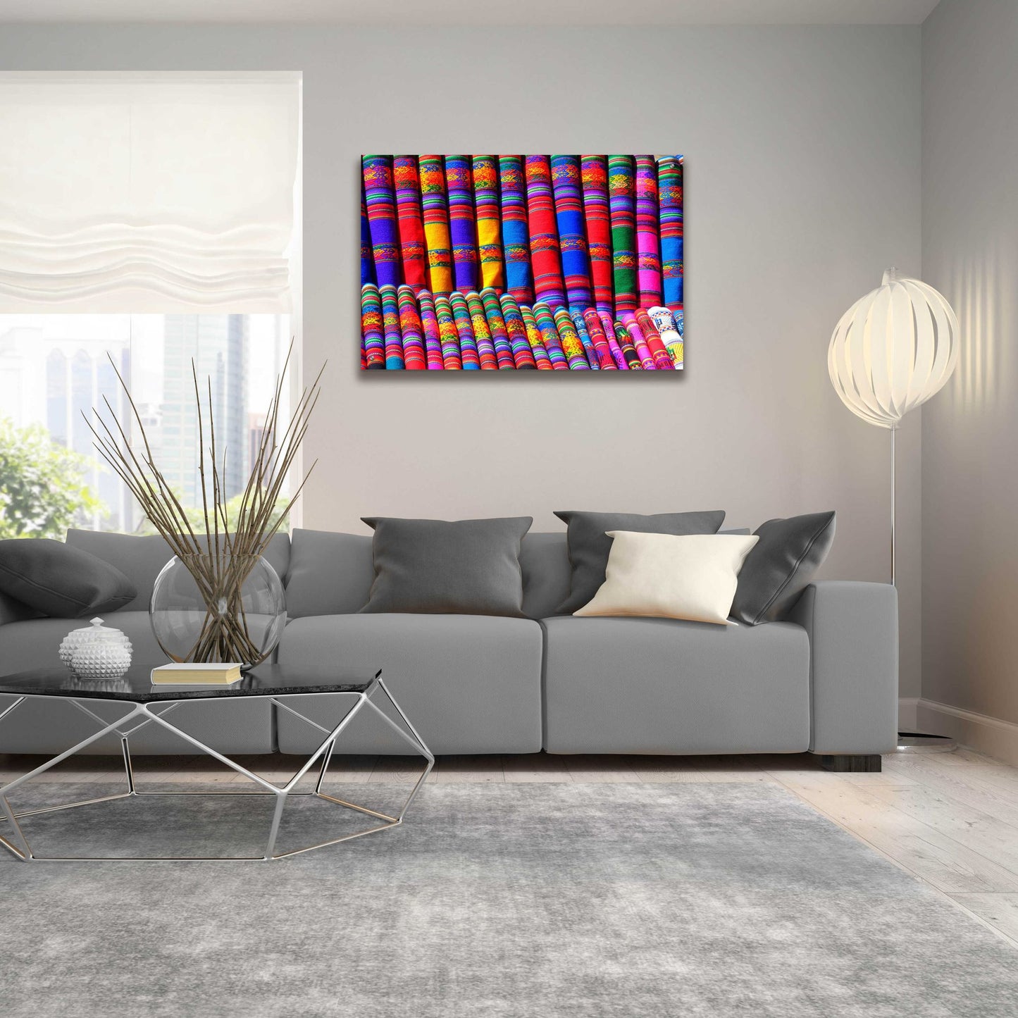 Epic Art 'Colors of the world' by Epic Portfolio, Acrylic Glass Wall Art,36x24