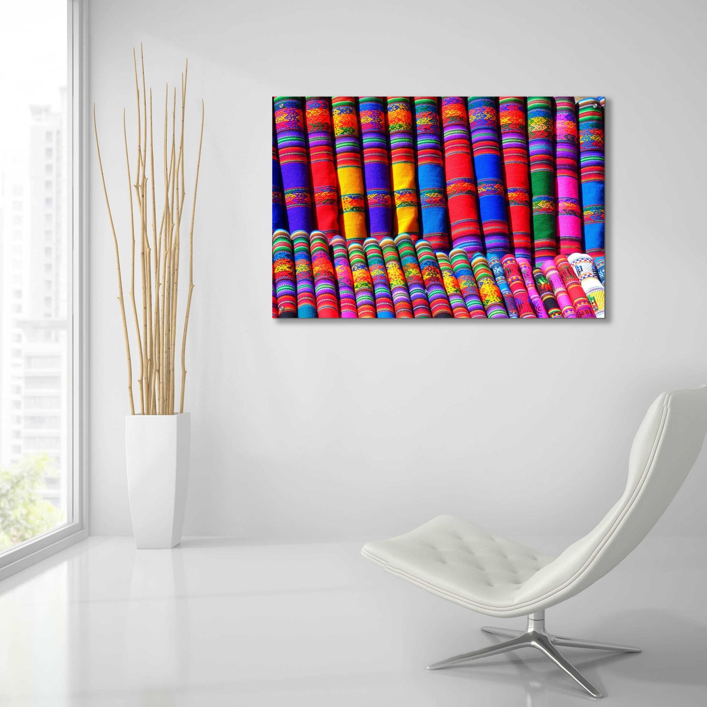 Epic Art 'Colors of the world' by Epic Portfolio, Acrylic Glass Wall Art,36x24