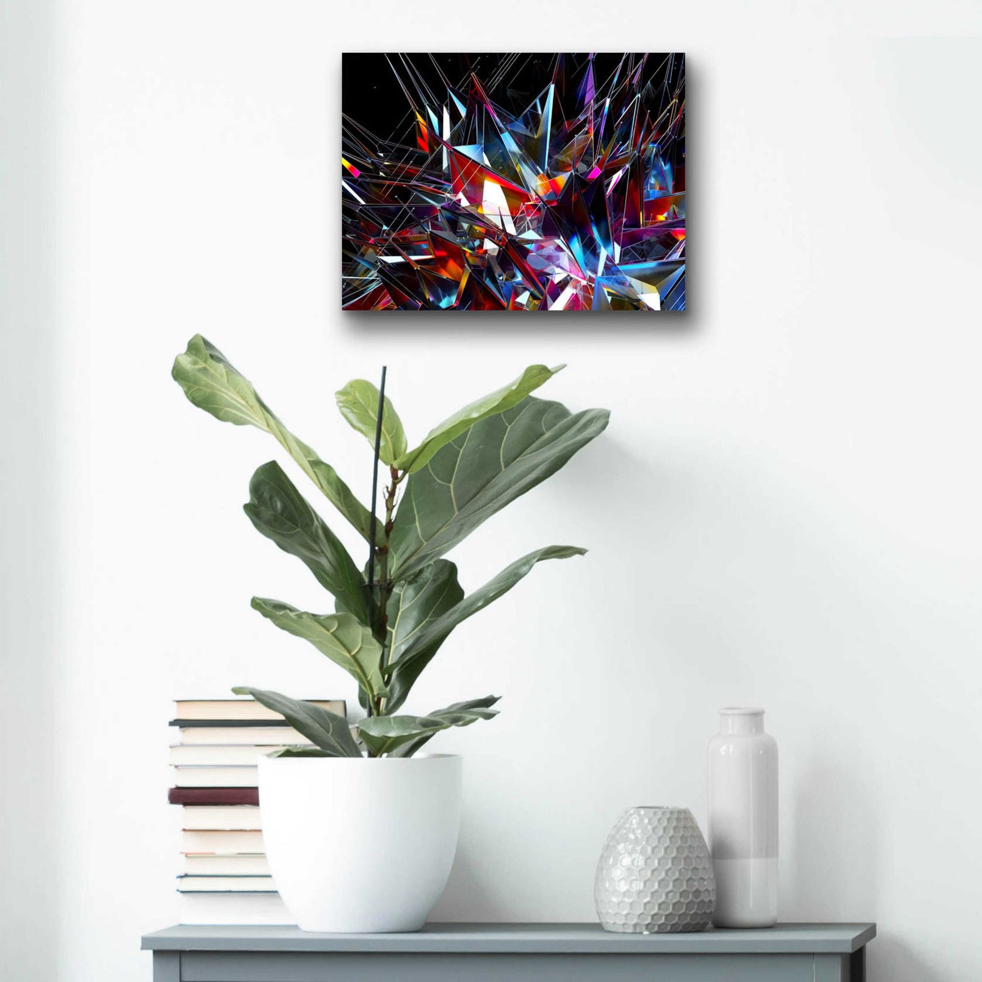 Epic Art 'Cristalino' by Epic Portfolio, Acrylic Glass Wall Art,16x12