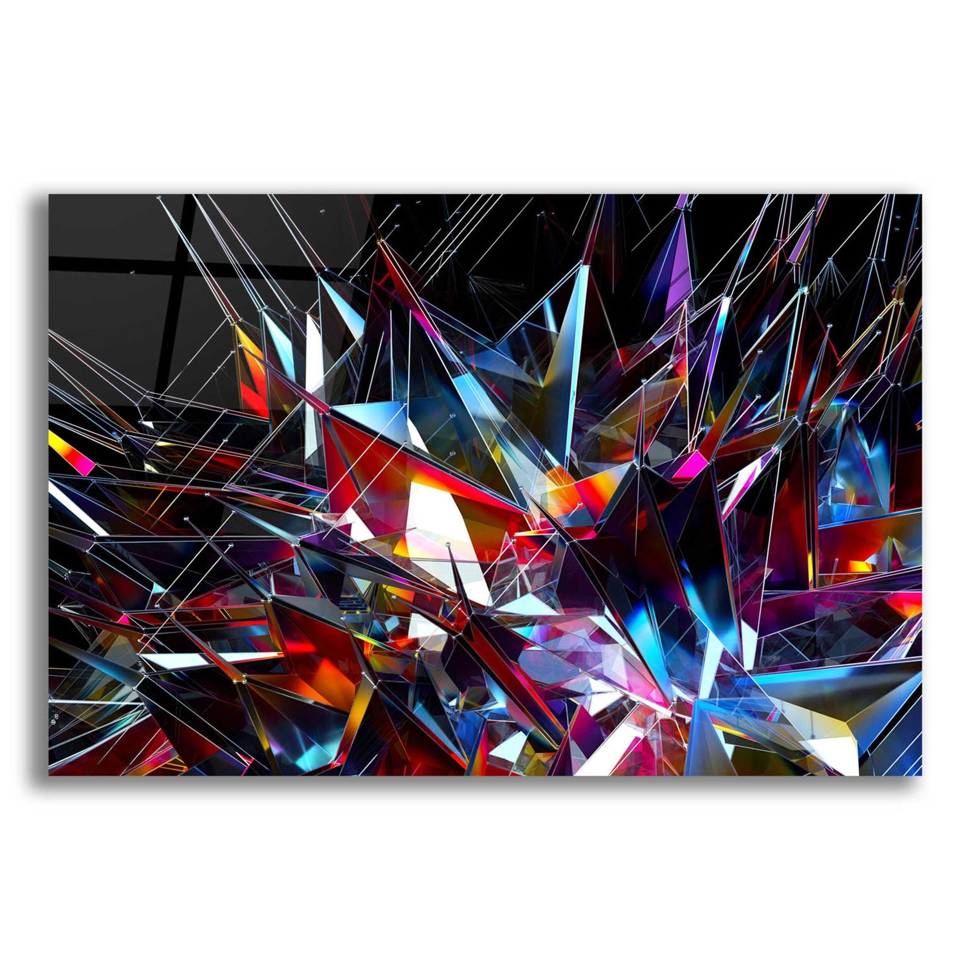 Epic Art 'Cristalino' by Epic Portfolio, Acrylic Glass Wall Art,16x12