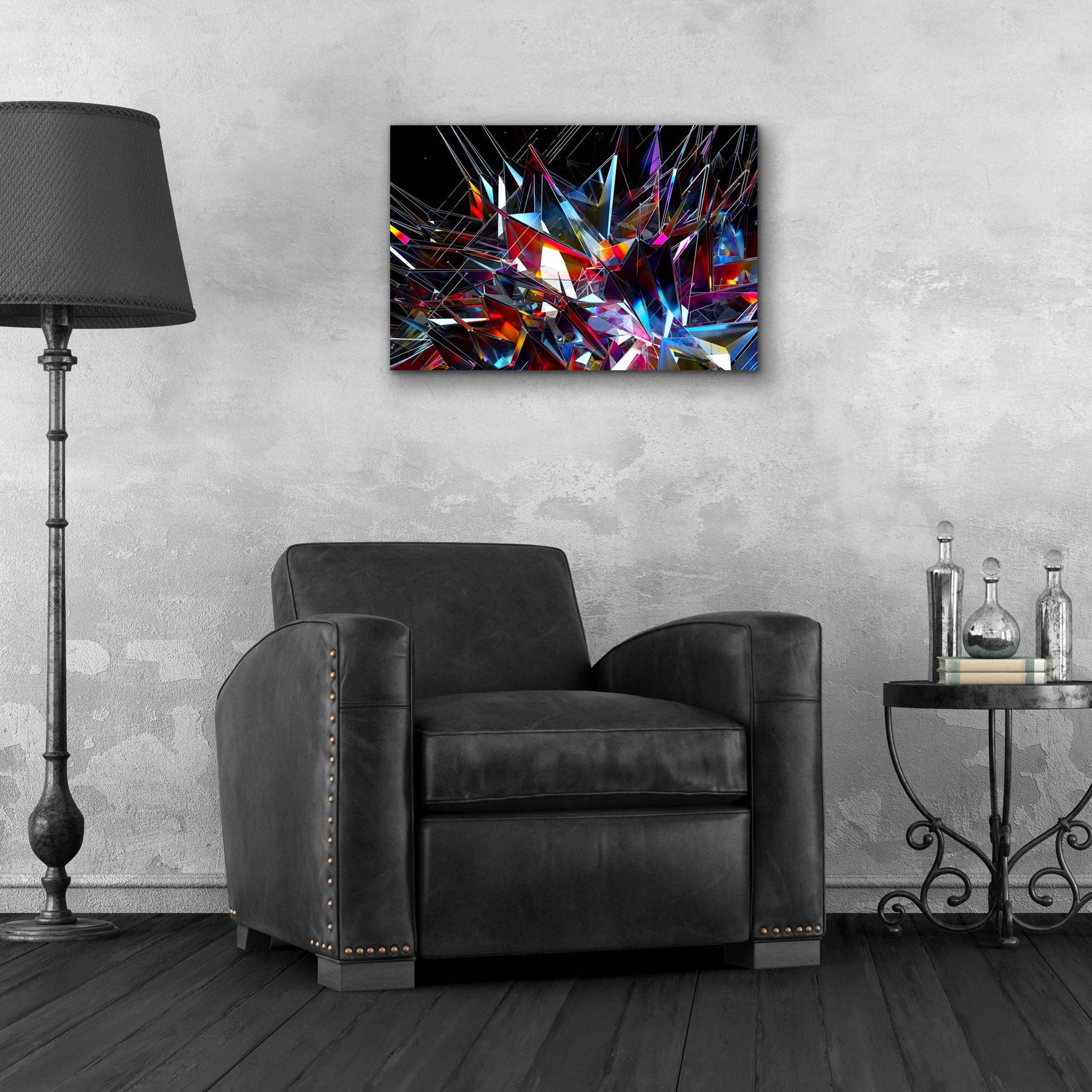 Epic Art 'Cristalino' by Epic Portfolio, Acrylic Glass Wall Art,24x16