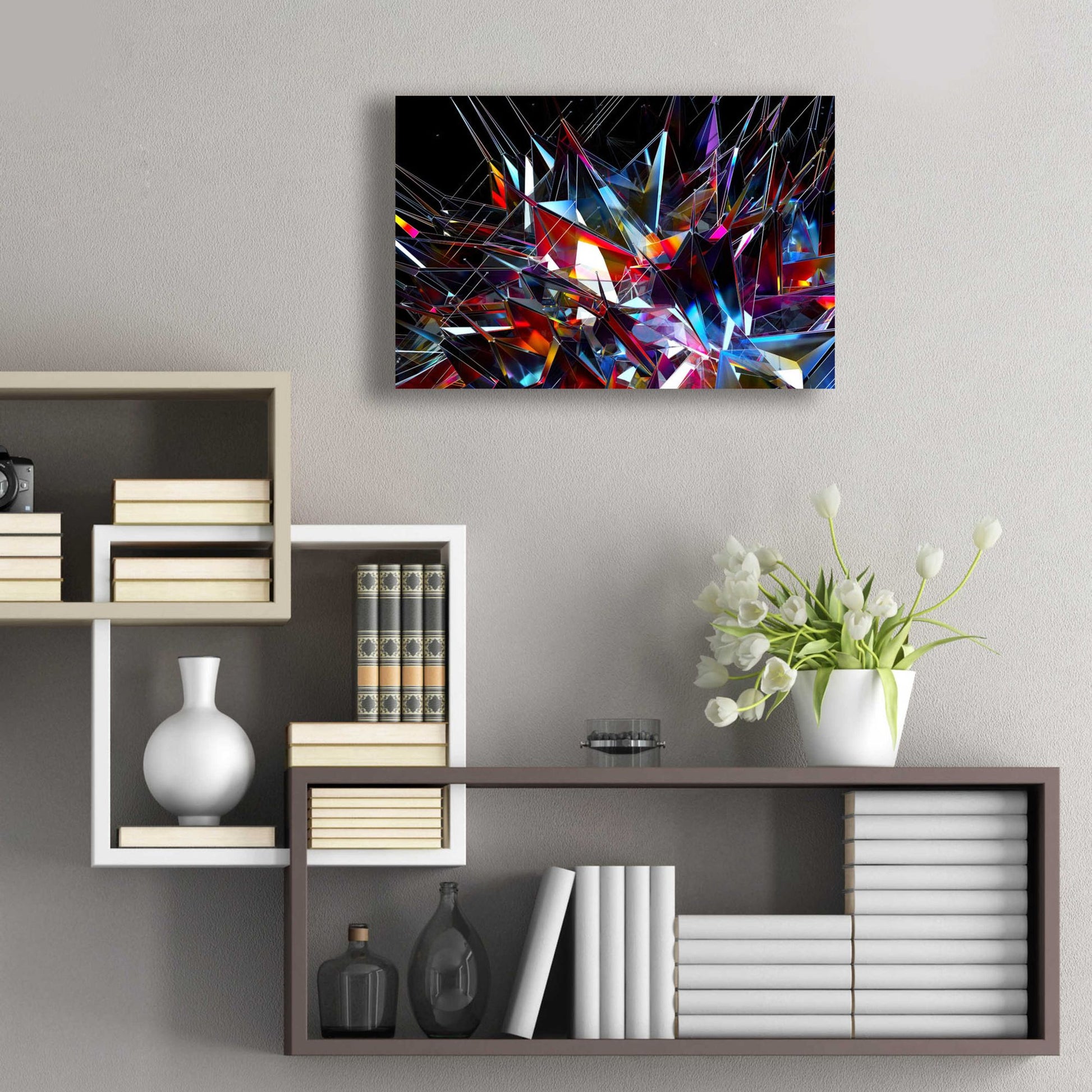 Epic Art 'Cristalino' by Epic Portfolio, Acrylic Glass Wall Art,24x16