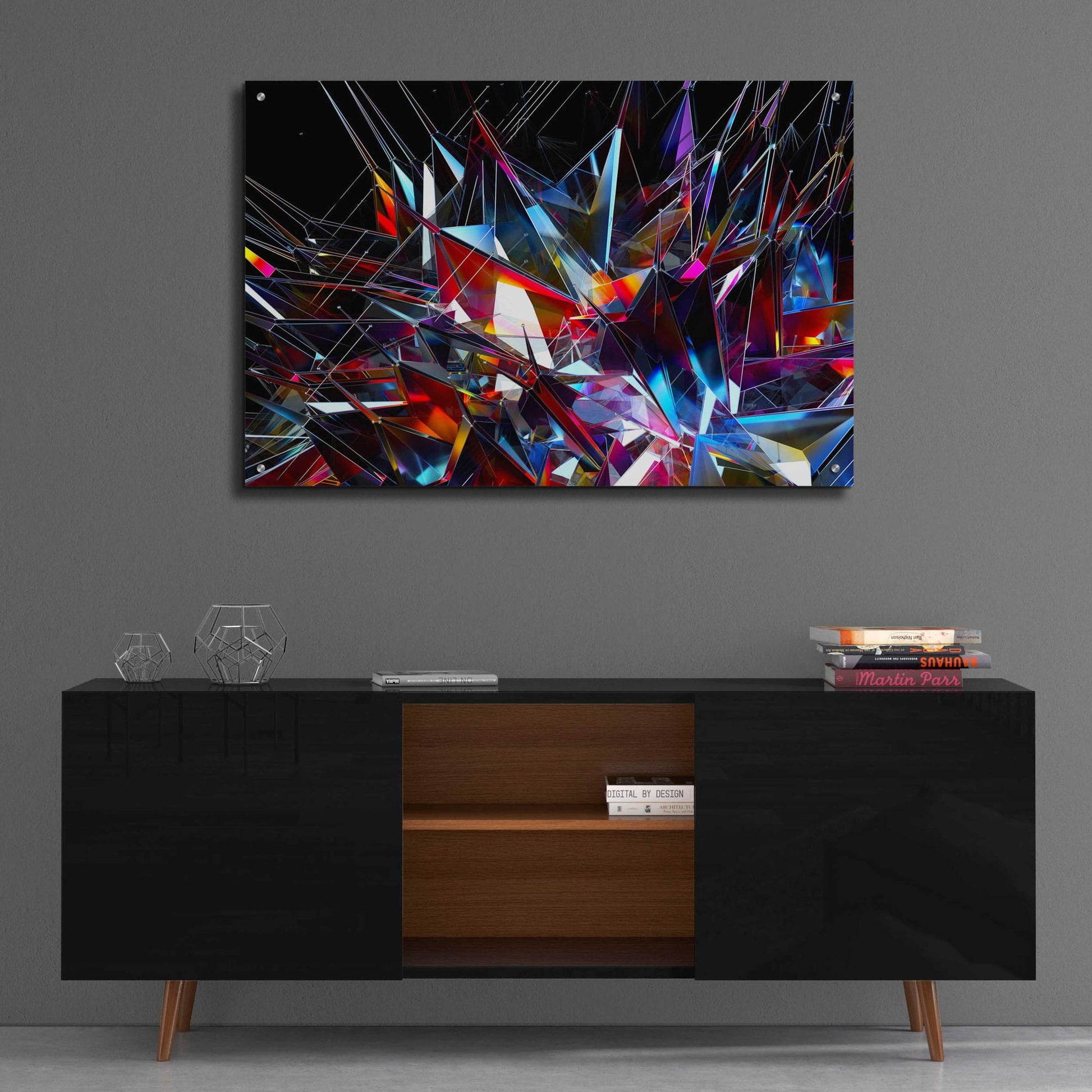 Epic Art 'Cristalino' by Epic Portfolio, Acrylic Glass Wall Art,36x24