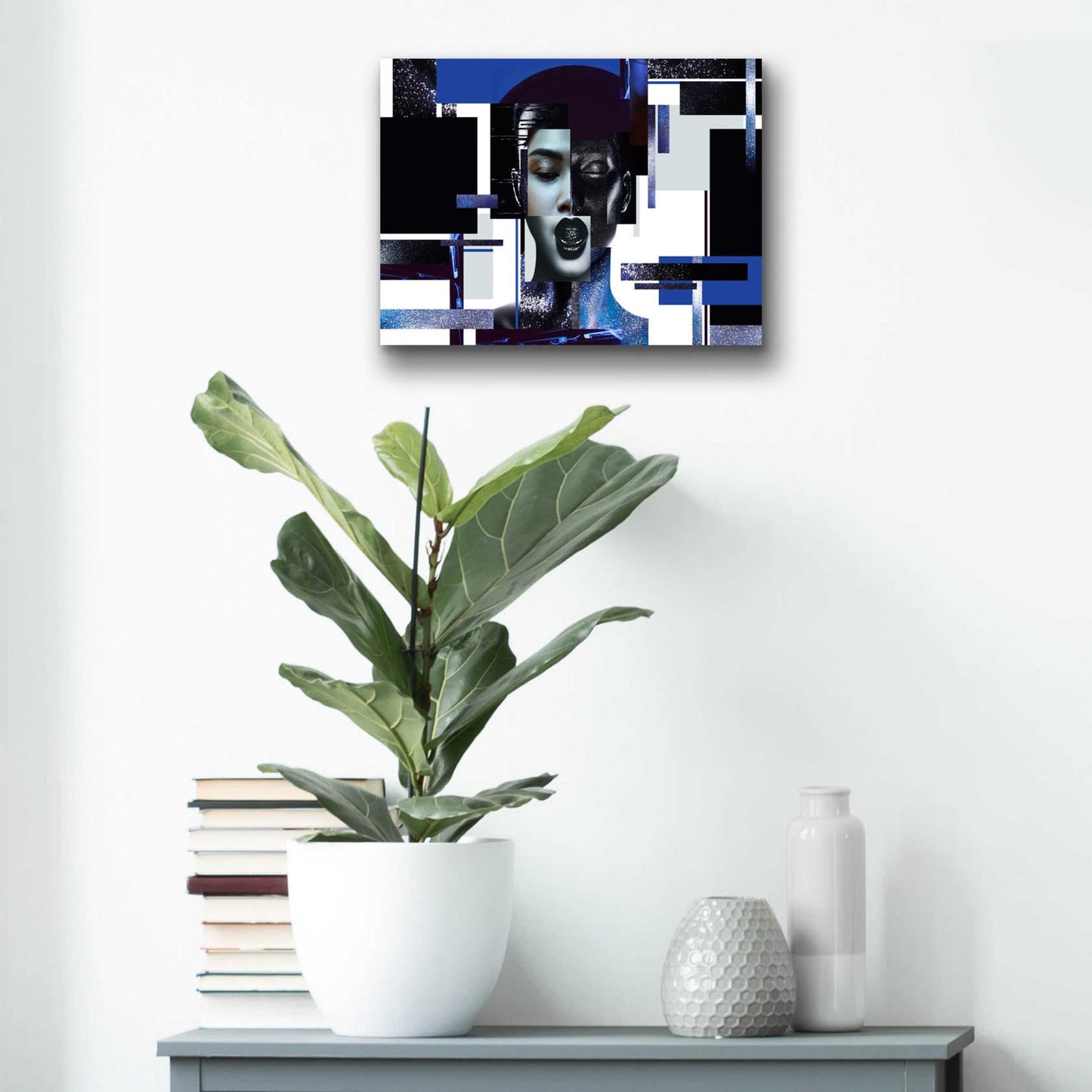 Epic Art 'Deconstructed Beauty' by Epic Portfolio, Acrylic Glass Wall Art,16x12