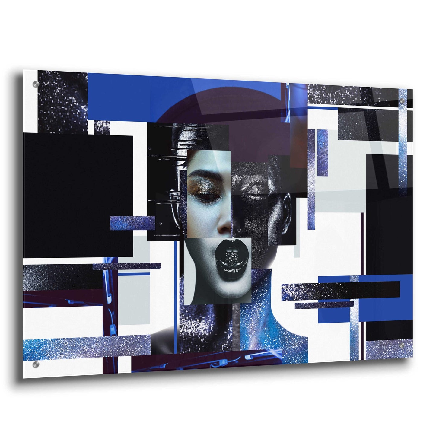 Epic Art 'Deconstructed Beauty' by Epic Portfolio, Acrylic Glass Wall Art,36x24