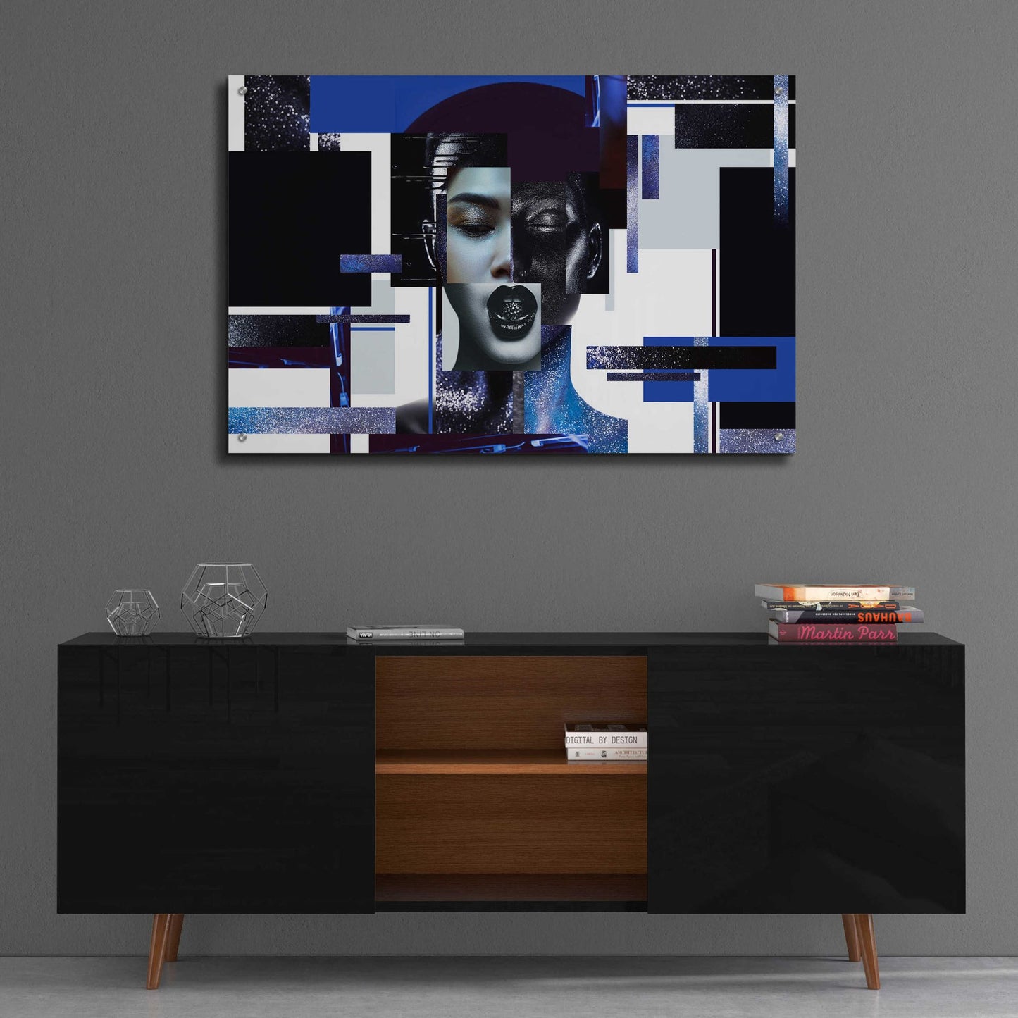 Epic Art 'Deconstructed Beauty' by Epic Portfolio, Acrylic Glass Wall Art,36x24