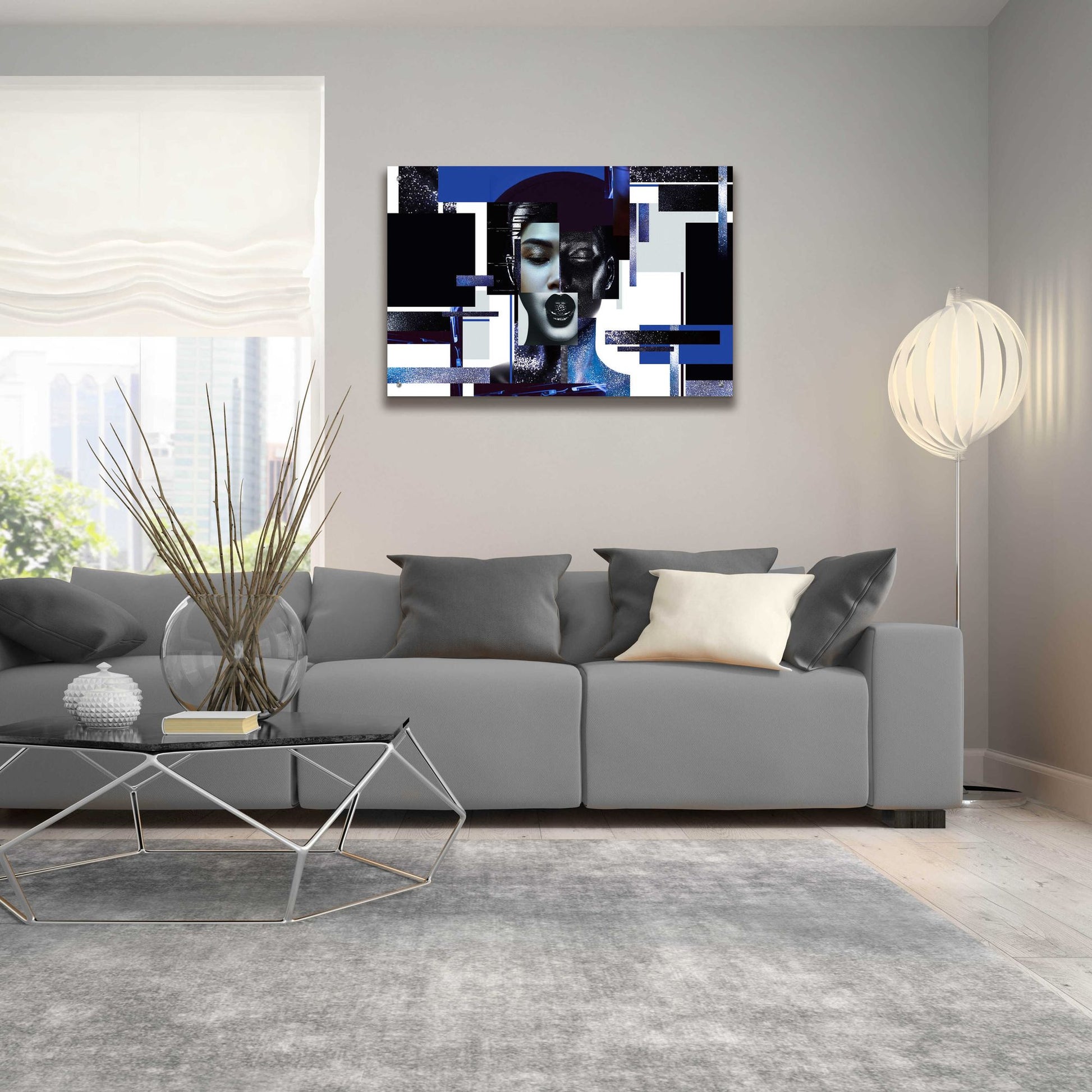 Epic Art 'Deconstructed Beauty' by Epic Portfolio, Acrylic Glass Wall Art,36x24