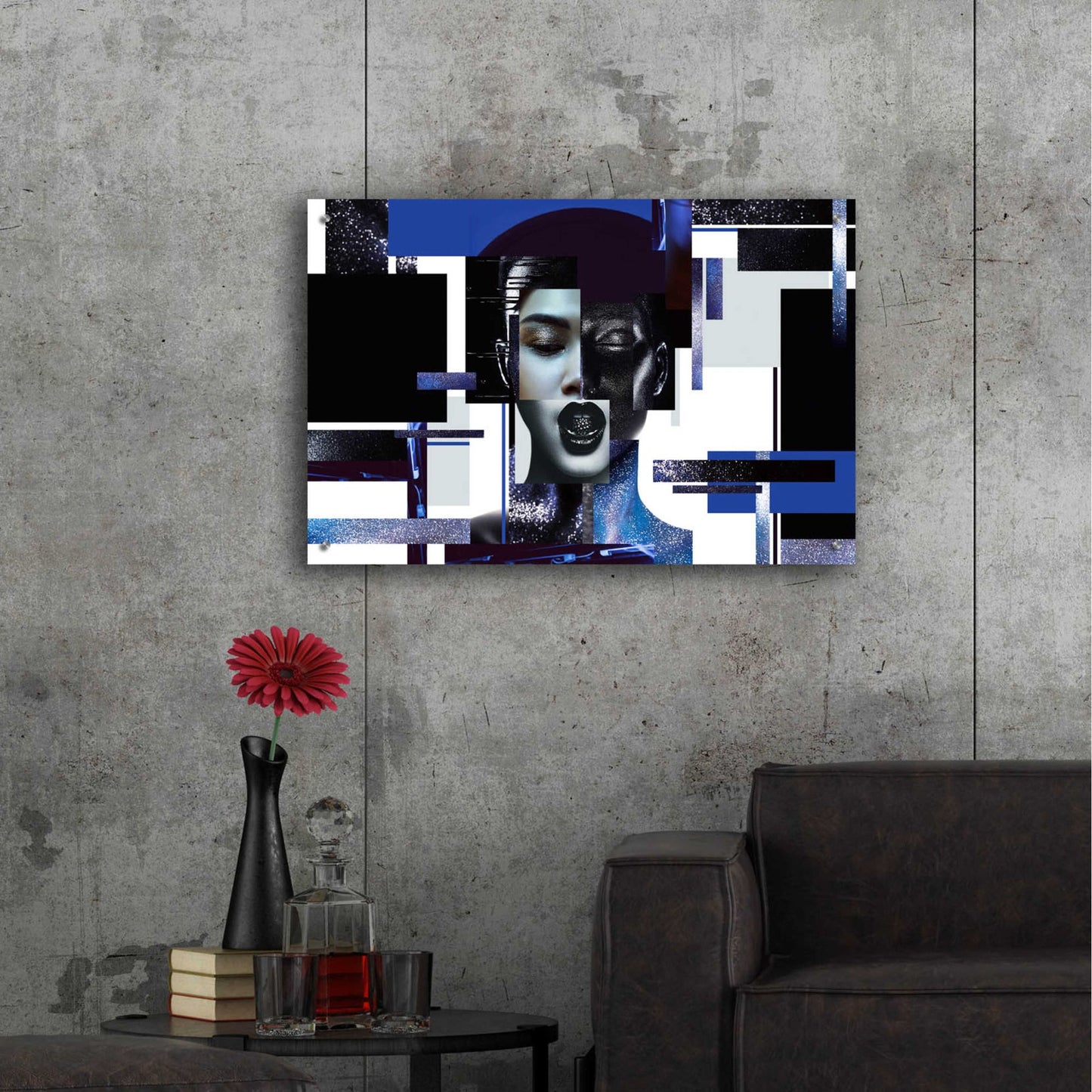 Epic Art 'Deconstructed Beauty' by Epic Portfolio, Acrylic Glass Wall Art,36x24