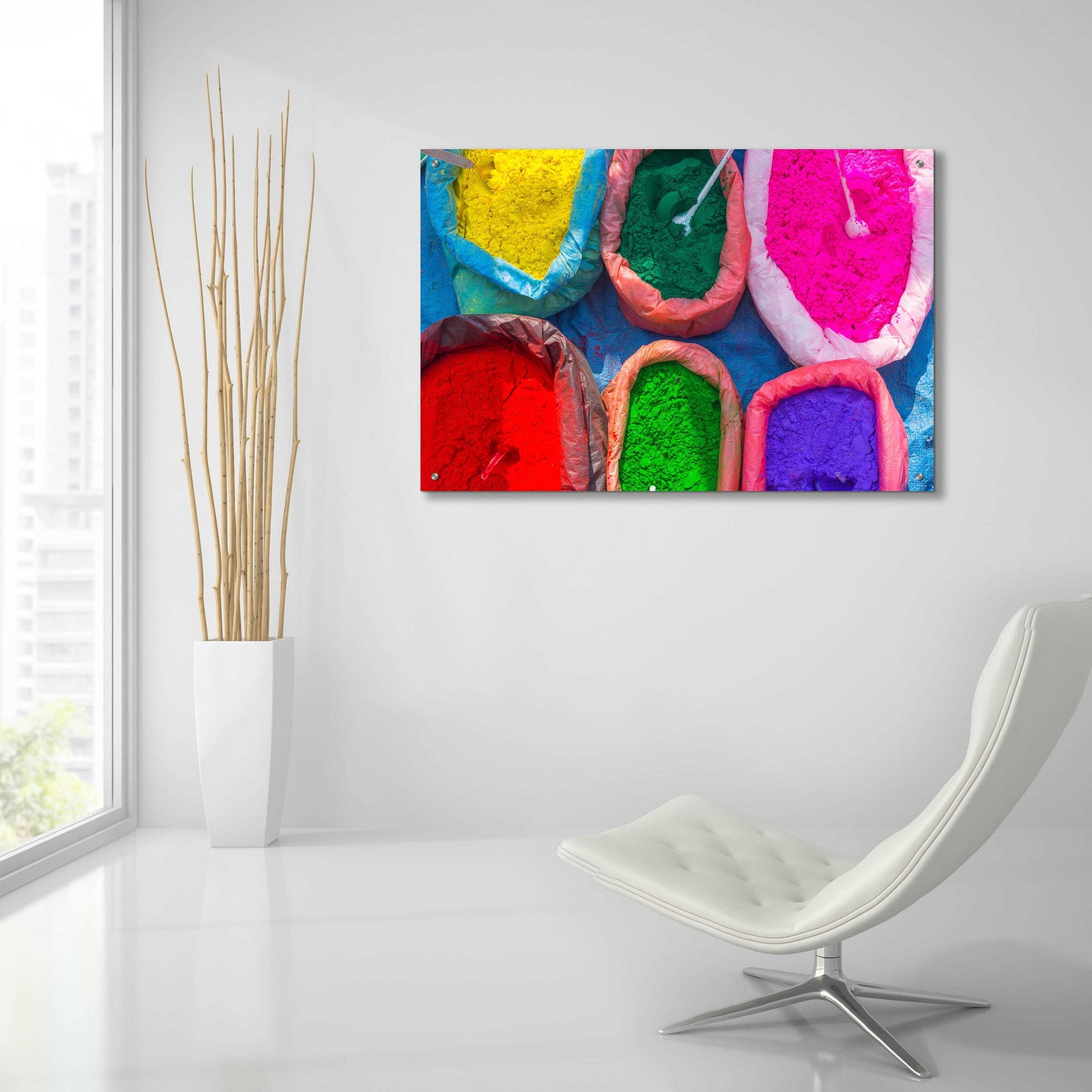 Epic Art 'Dry Powder' by Epic Portfolio, Acrylic Glass Wall Art,36x24