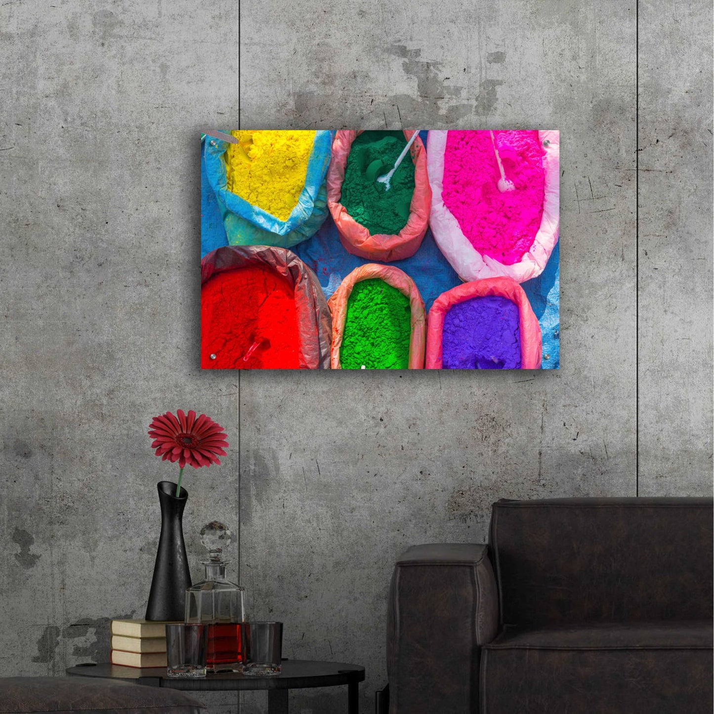 Epic Art 'Dry Powder' by Epic Portfolio, Acrylic Glass Wall Art,36x24