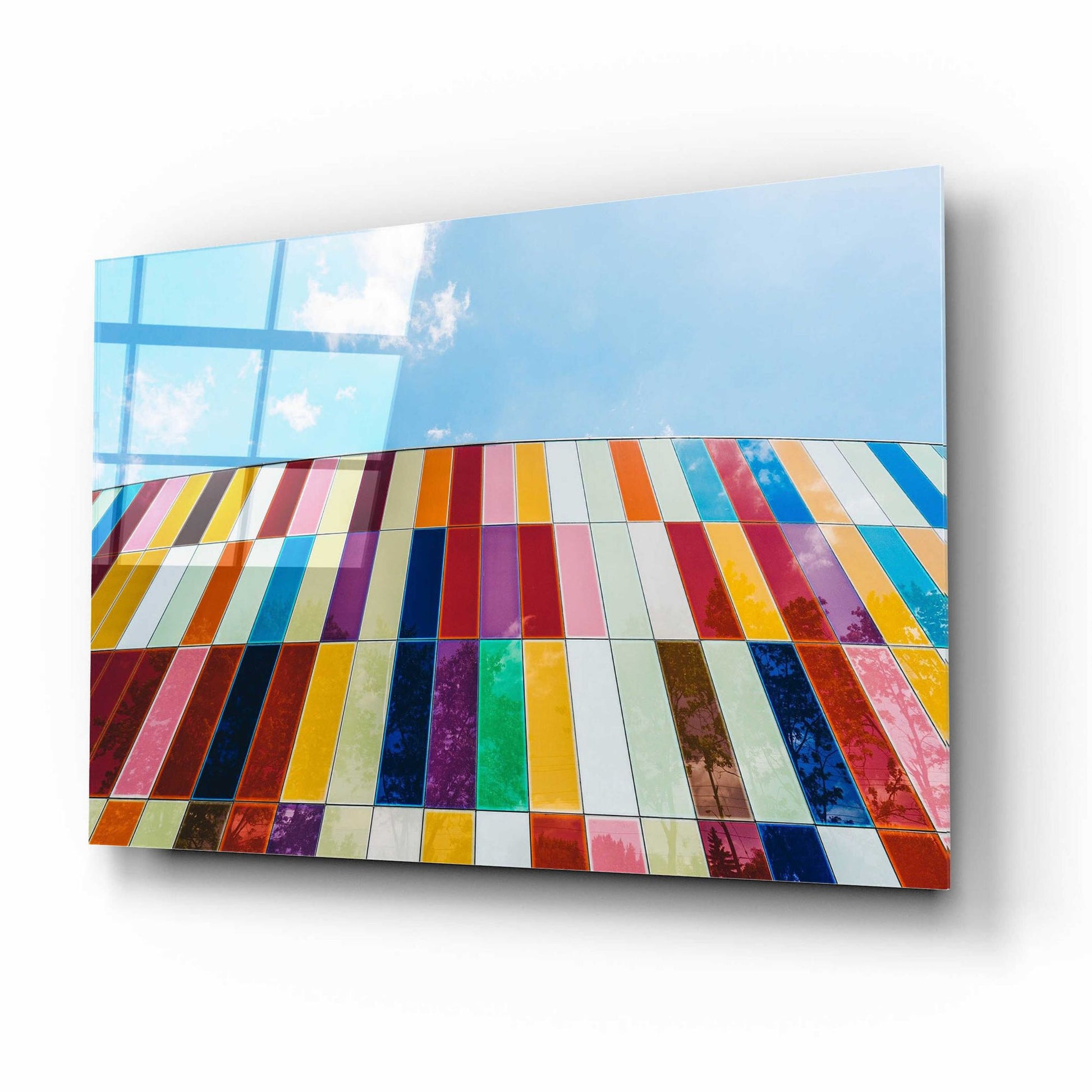 Epic Art 'Glass Rainbow' by Epic Portfolio, Acrylic Glass Wall Art,16x12