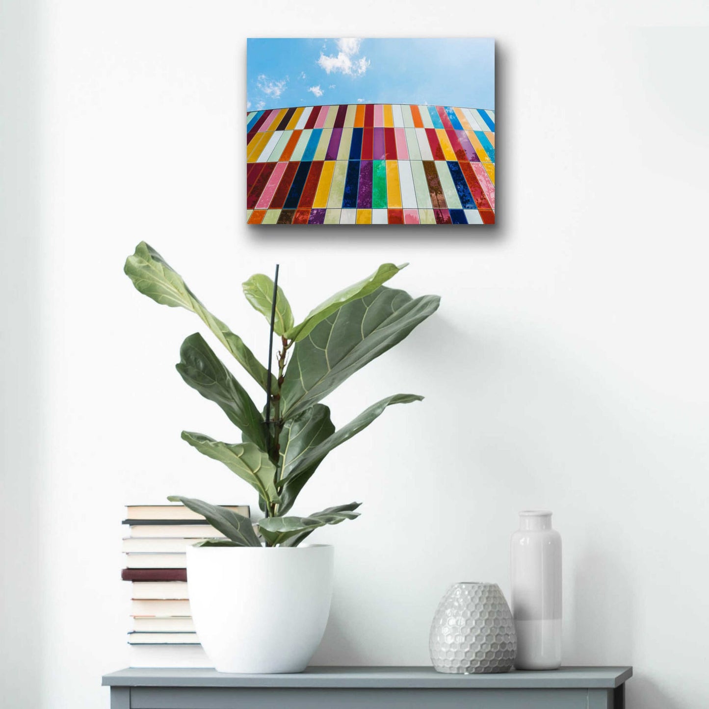 Epic Art 'Glass Rainbow' by Epic Portfolio, Acrylic Glass Wall Art,16x12