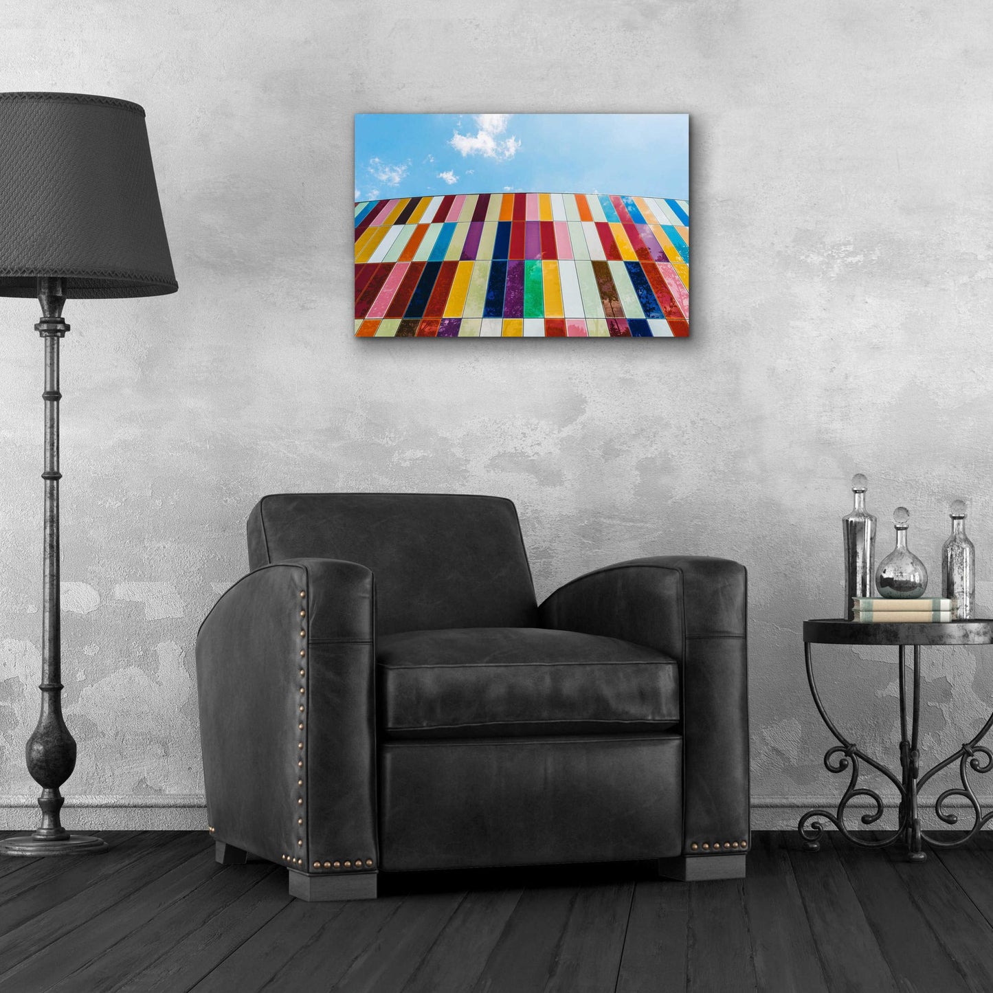 Epic Art 'Glass Rainbow' by Epic Portfolio, Acrylic Glass Wall Art,24x16