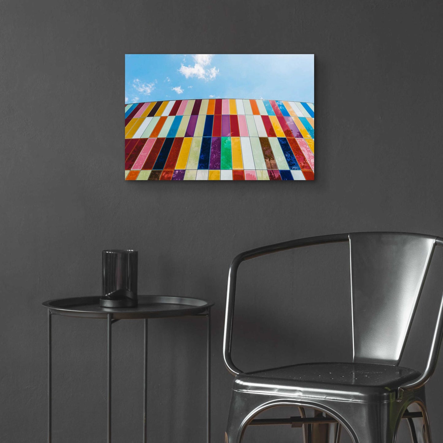 Epic Art 'Glass Rainbow' by Epic Portfolio, Acrylic Glass Wall Art,24x16