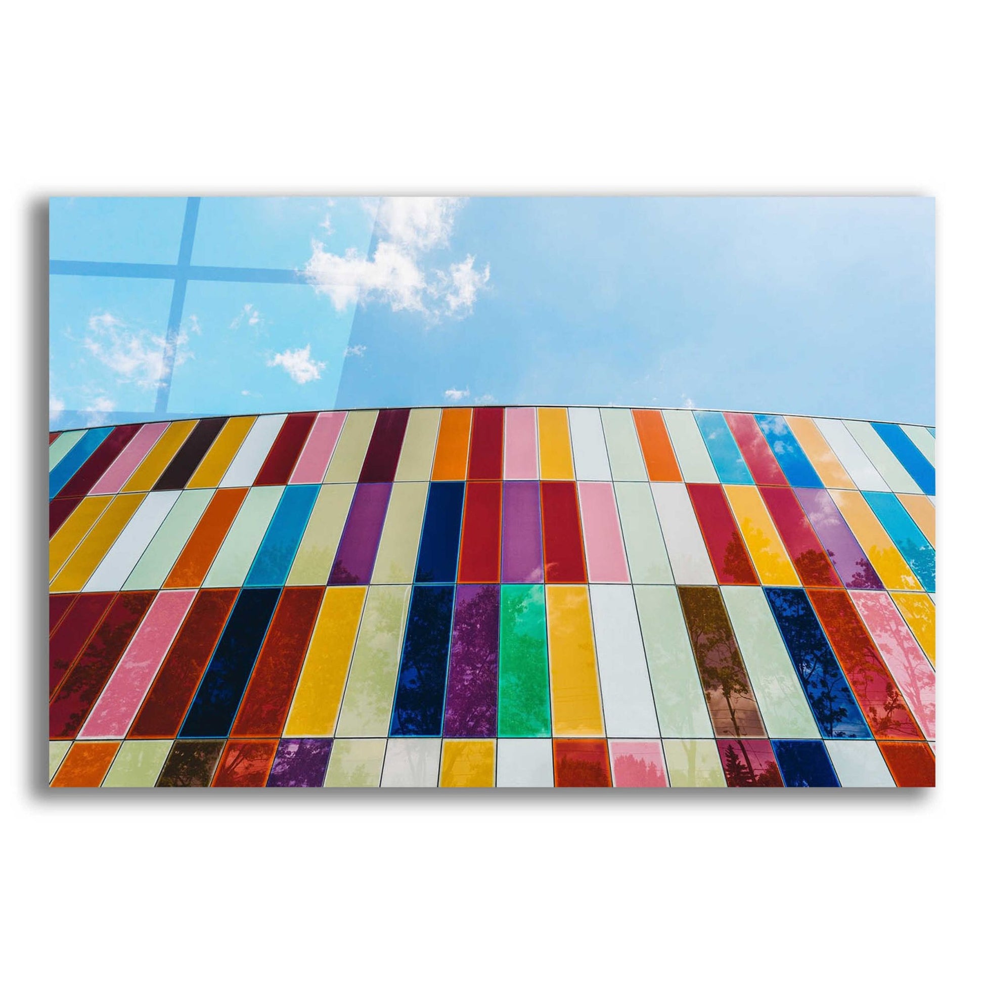 Epic Art 'Glass Rainbow' by Epic Portfolio, Acrylic Glass Wall Art,24x16