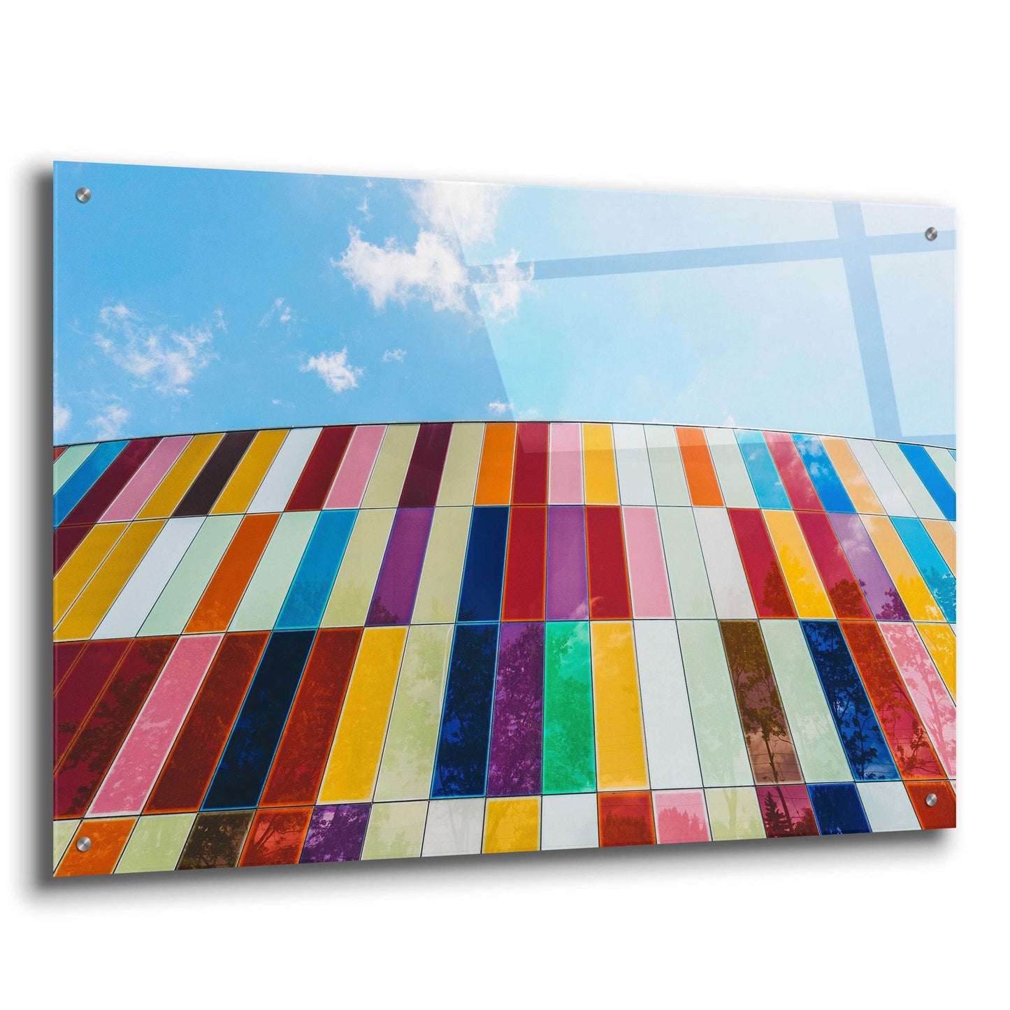 Epic Art 'Glass Rainbow' by Epic Portfolio, Acrylic Glass Wall Art,36x24