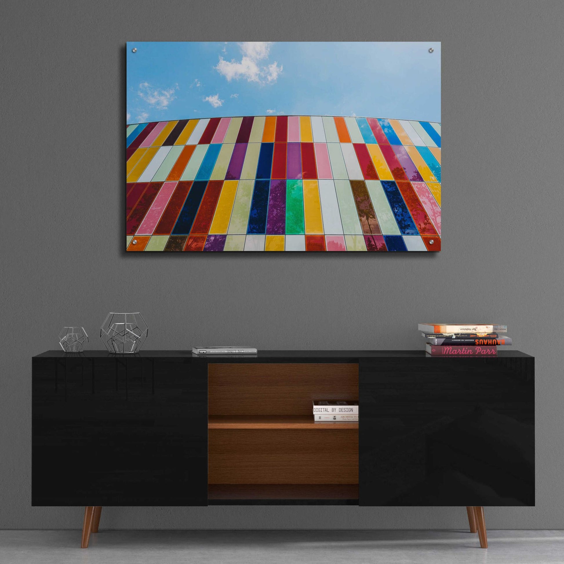 Epic Art 'Glass Rainbow' by Epic Portfolio, Acrylic Glass Wall Art,36x24