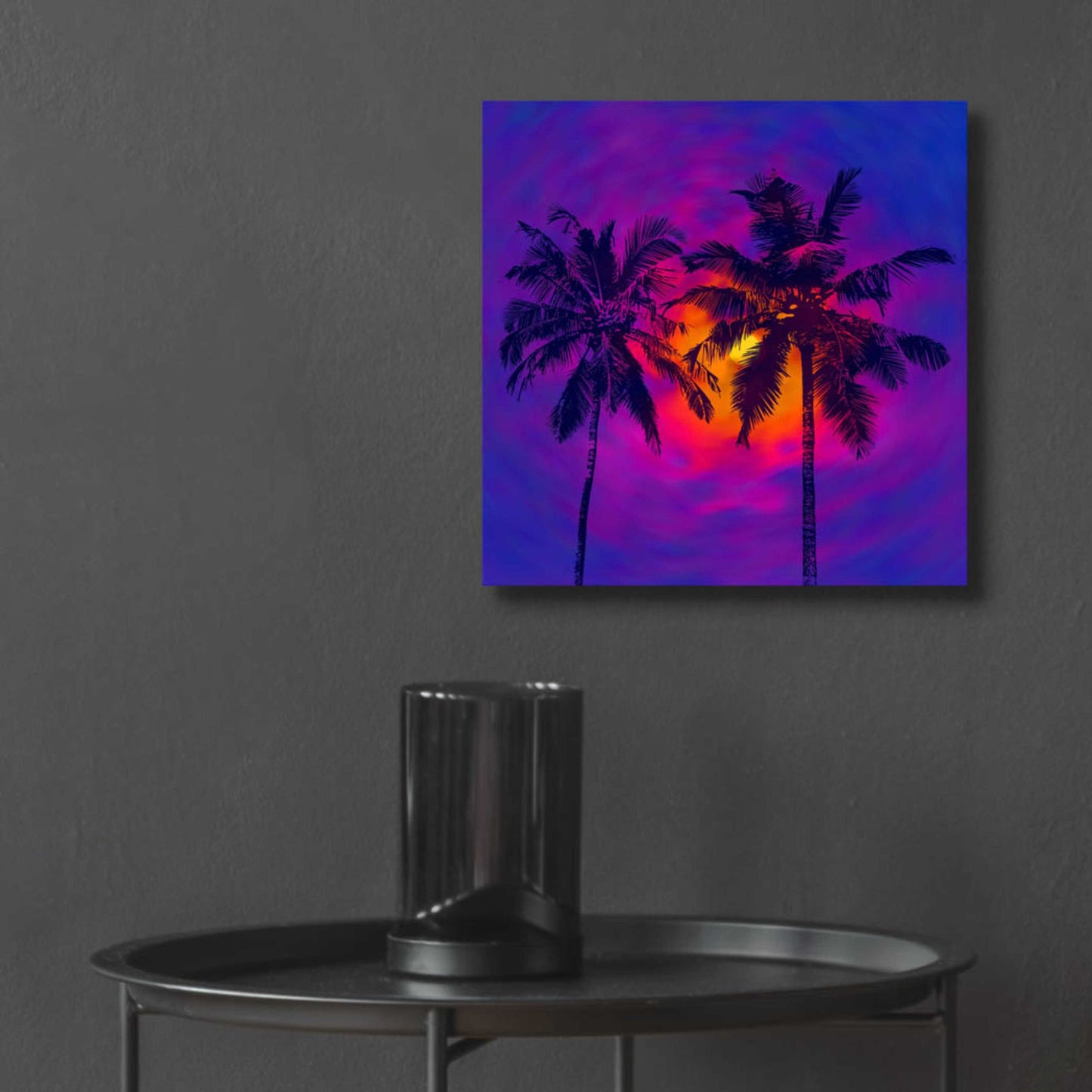 Epic Art 'Good Night Florida' by Epic Portfolio, Acrylic Glass Wall Art,12x12