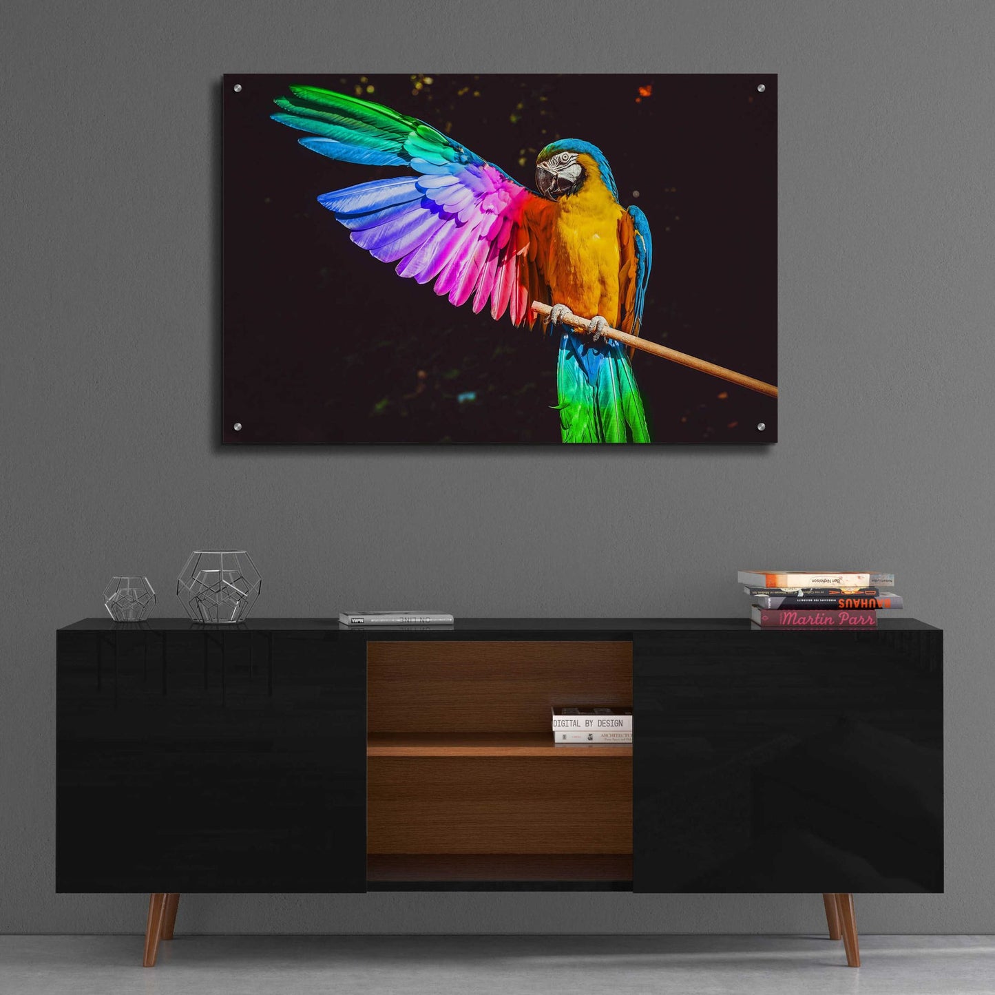 Epic Art 'Hitchhiker' by Epic Portfolio, Acrylic Glass Wall Art,36x24