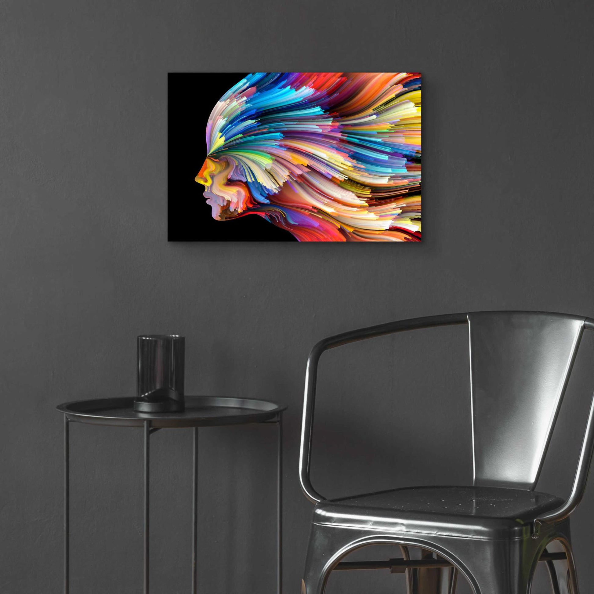 Epic Art 'In Thought' by Epic Portfolio, Acrylic Glass Wall Art,24x16