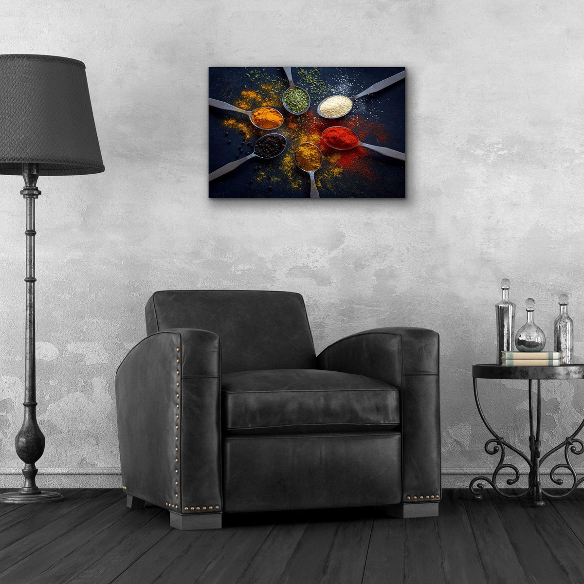 Epic Art 'Mama's Spices' by Epic Portfolio, Acrylic Glass Wall Art,24x16